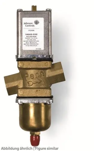 Produktfoto 1 von Johnson Controls V46AA-9510, Kühlwasserregler PENN
