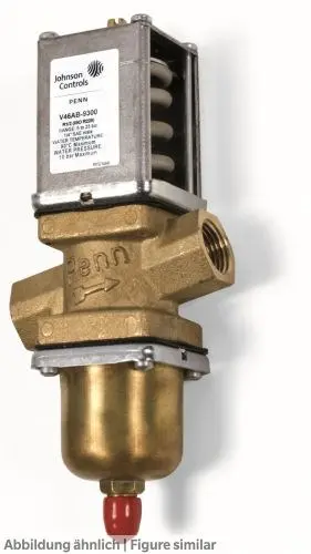 Produktfoto 1 von Johnson Controls V46AB-9510, Kühlwasserregler PENN