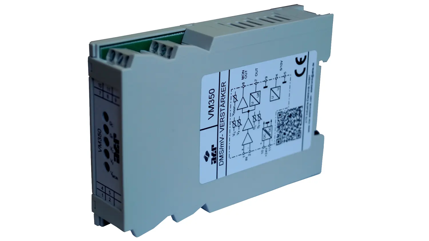 Produktfoto 1 von SIEMPELKAMP DMS-Verstärker / mV-Verstärker VM353, 0...±10V / x / 6-Leitertechnik