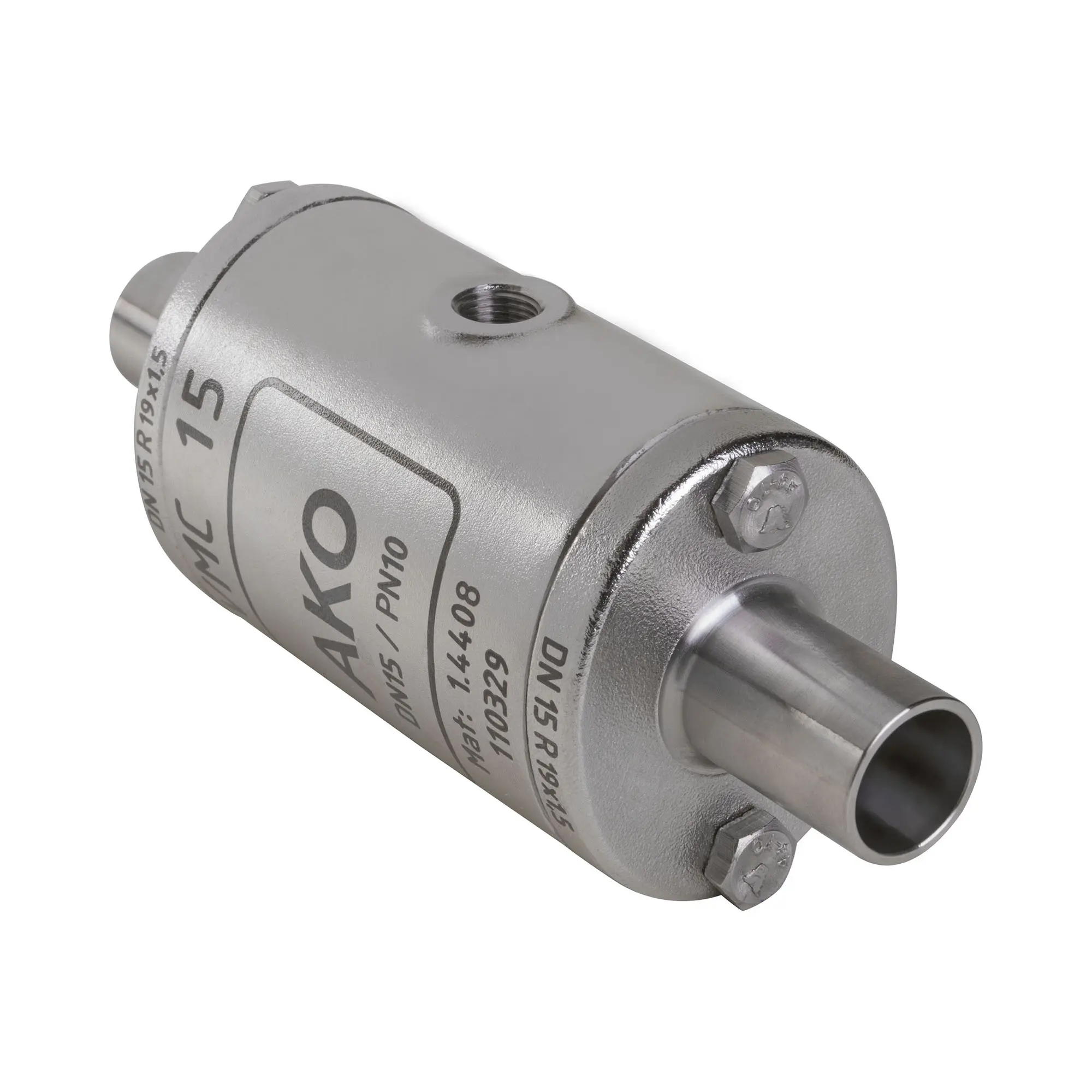 Produktfoto 1 von AKO Armaturen VMCE15.04HTECKE.50R.50, Pneumatisches Quetschventil