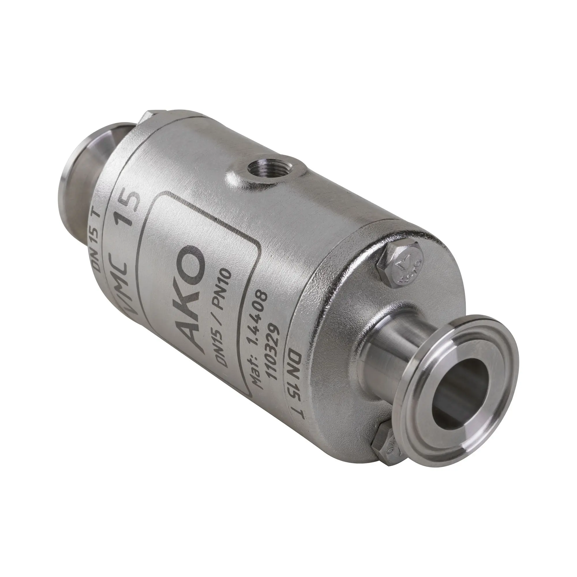 Produktfoto 1 von AKO Armaturen VMCE15.04HTECKE.50T.50, Pneumatisches Quetschventil