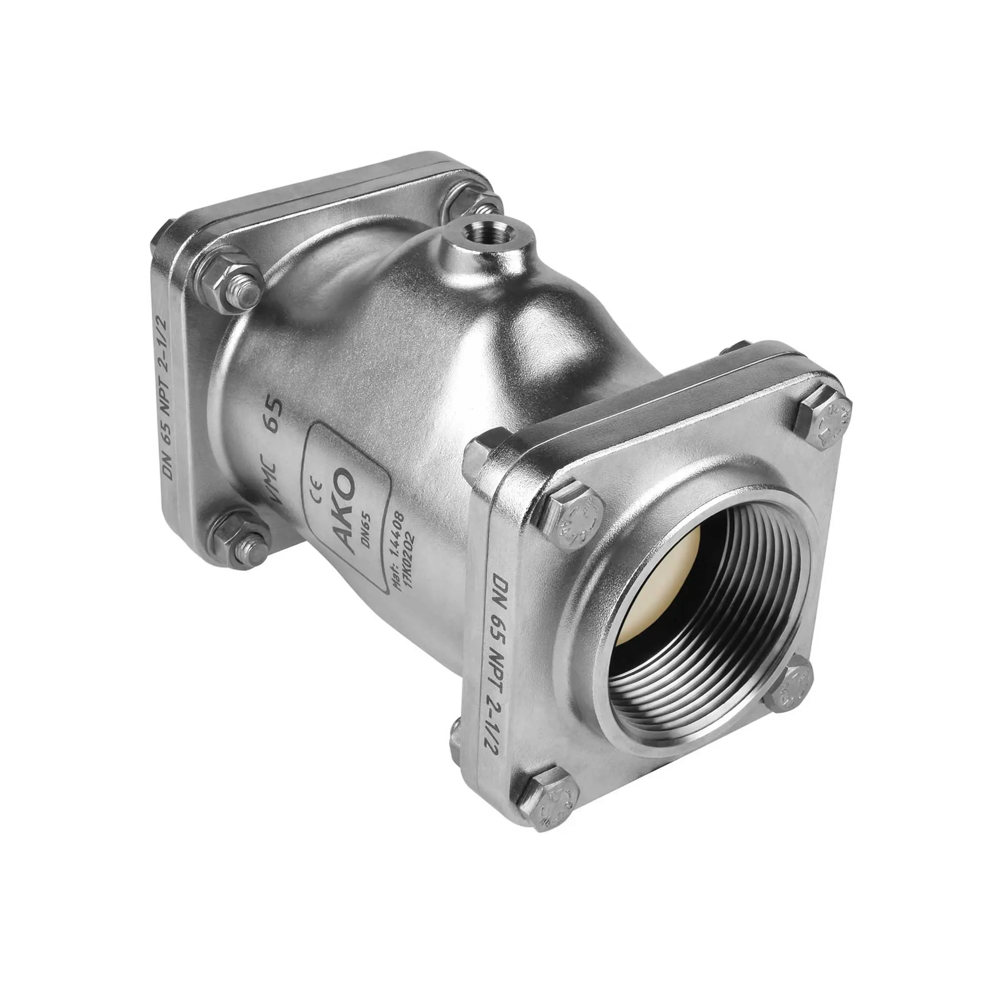 Produktfoto 1 von AKO Armaturen VMC65.07LW.50N.50, Pneumatisches Quetschventil