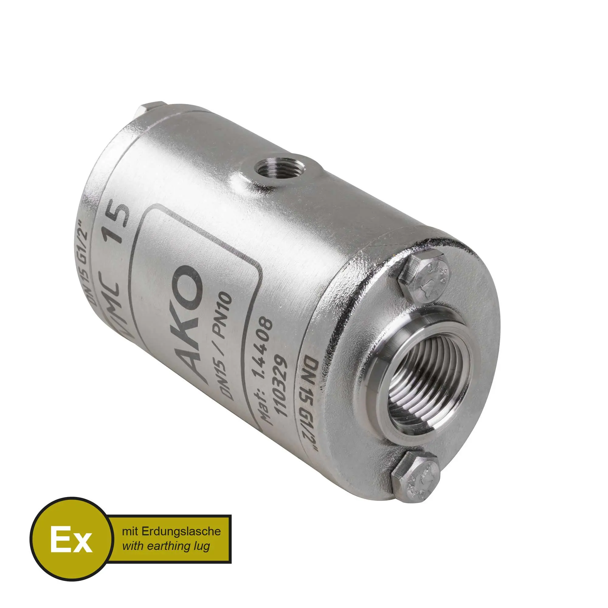 Produktfoto 1 von AKO Armaturen VMCX15.03LFK.50G.50, Pneumatisches Quetschventil