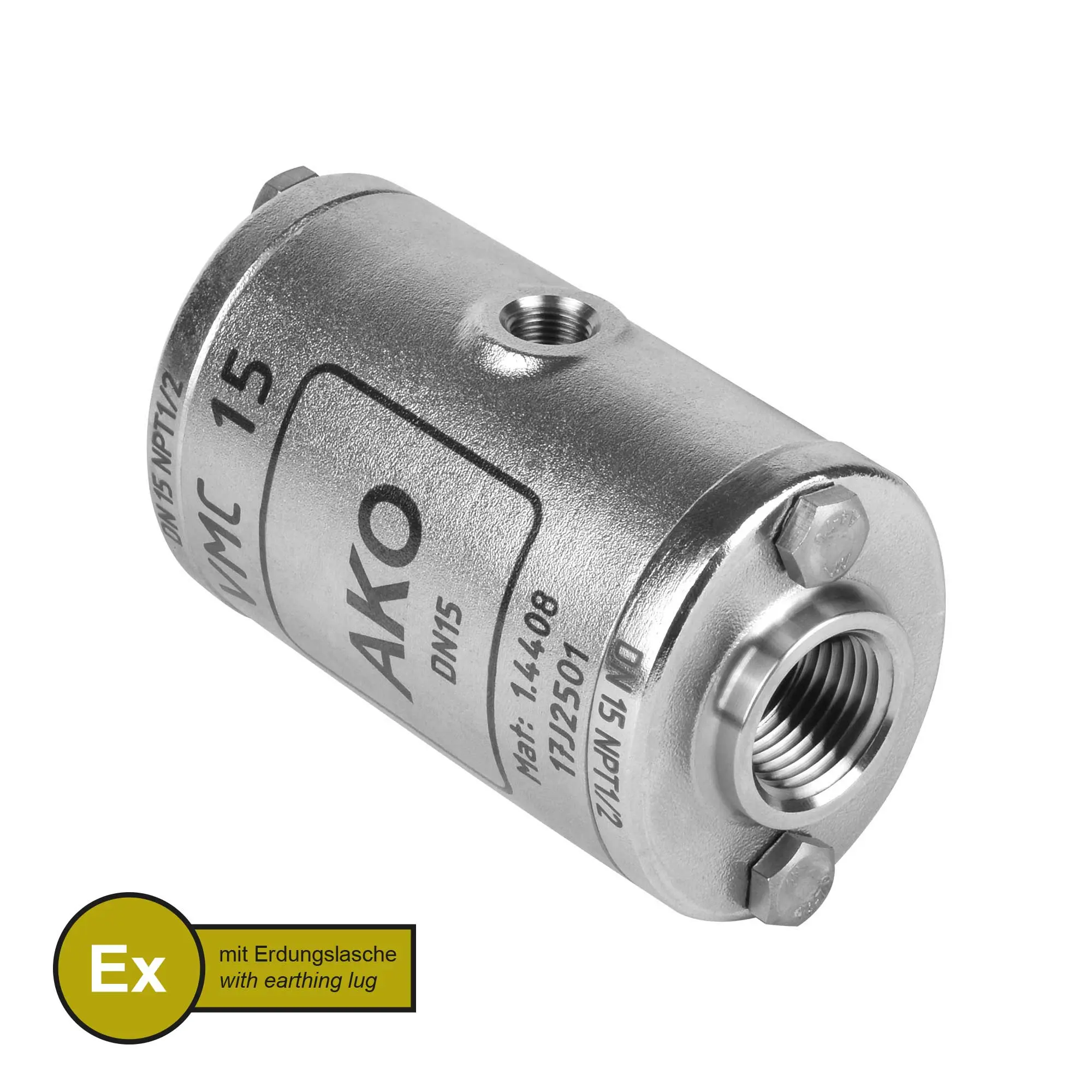 Produktfoto 1 von AKO Armaturen VMCX15.03LFK.50N.50, Pneumatisches Quetschventil