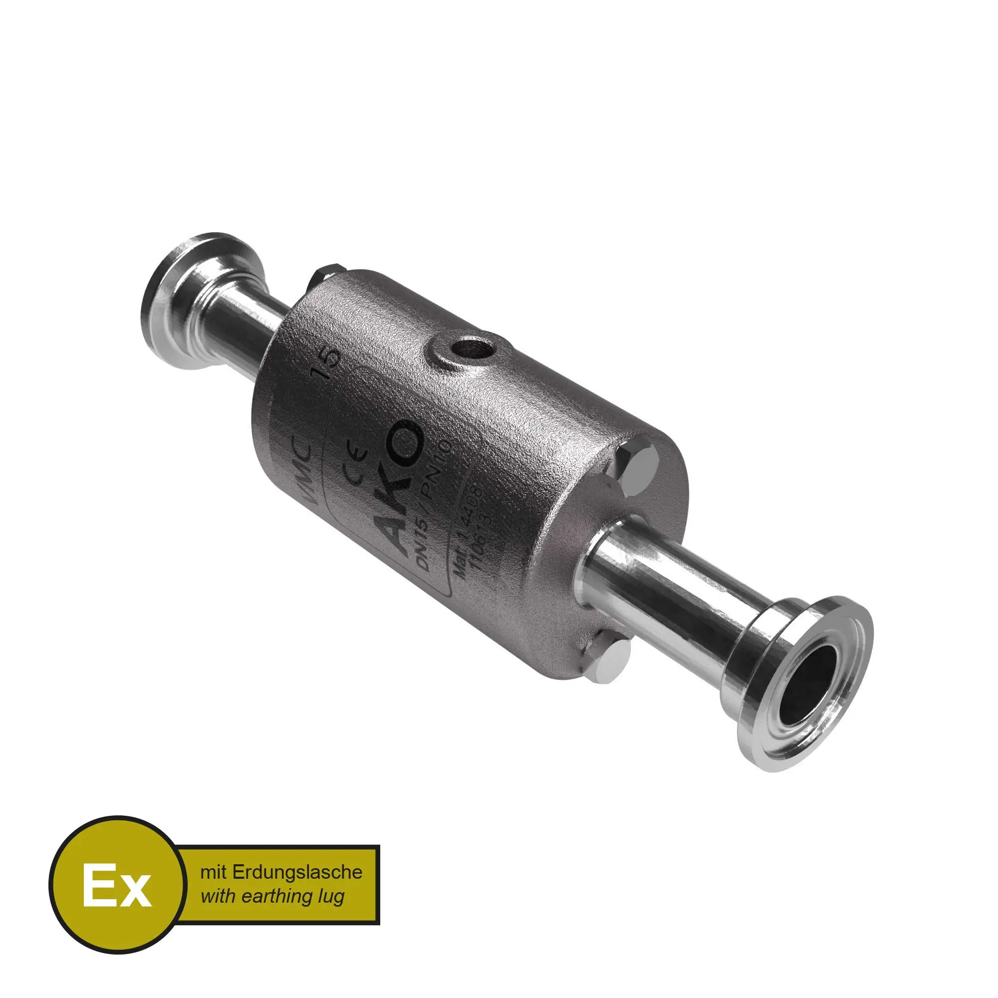 Produktfoto 1 von AKO Armaturen VMCX15.03SFLFK.50RT.50, Pneumatisches Quetschventil
