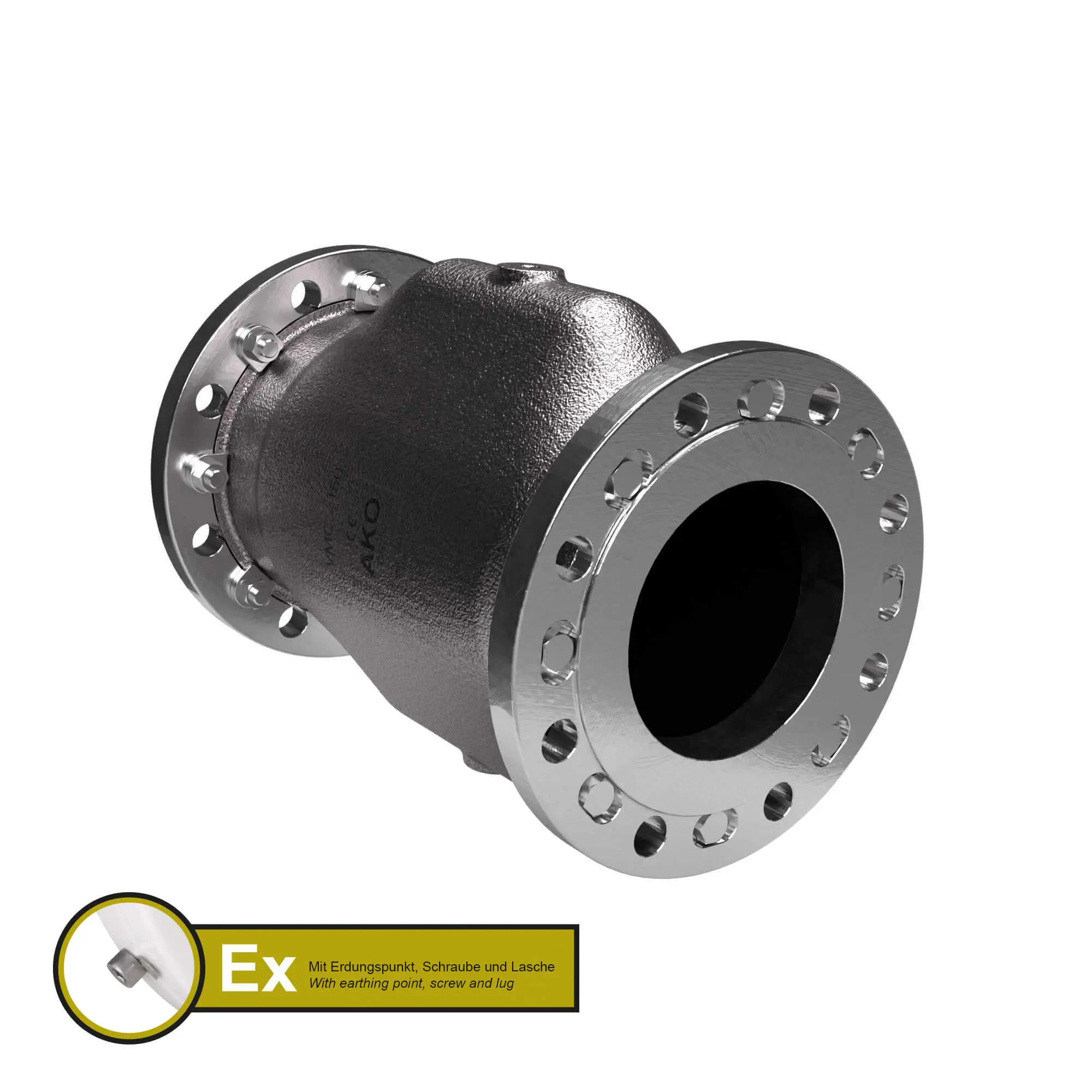 Produktfoto 1 von AKO Armaturen VMCX150.03LF.50F.50, Pneumatisches Quetschventil
