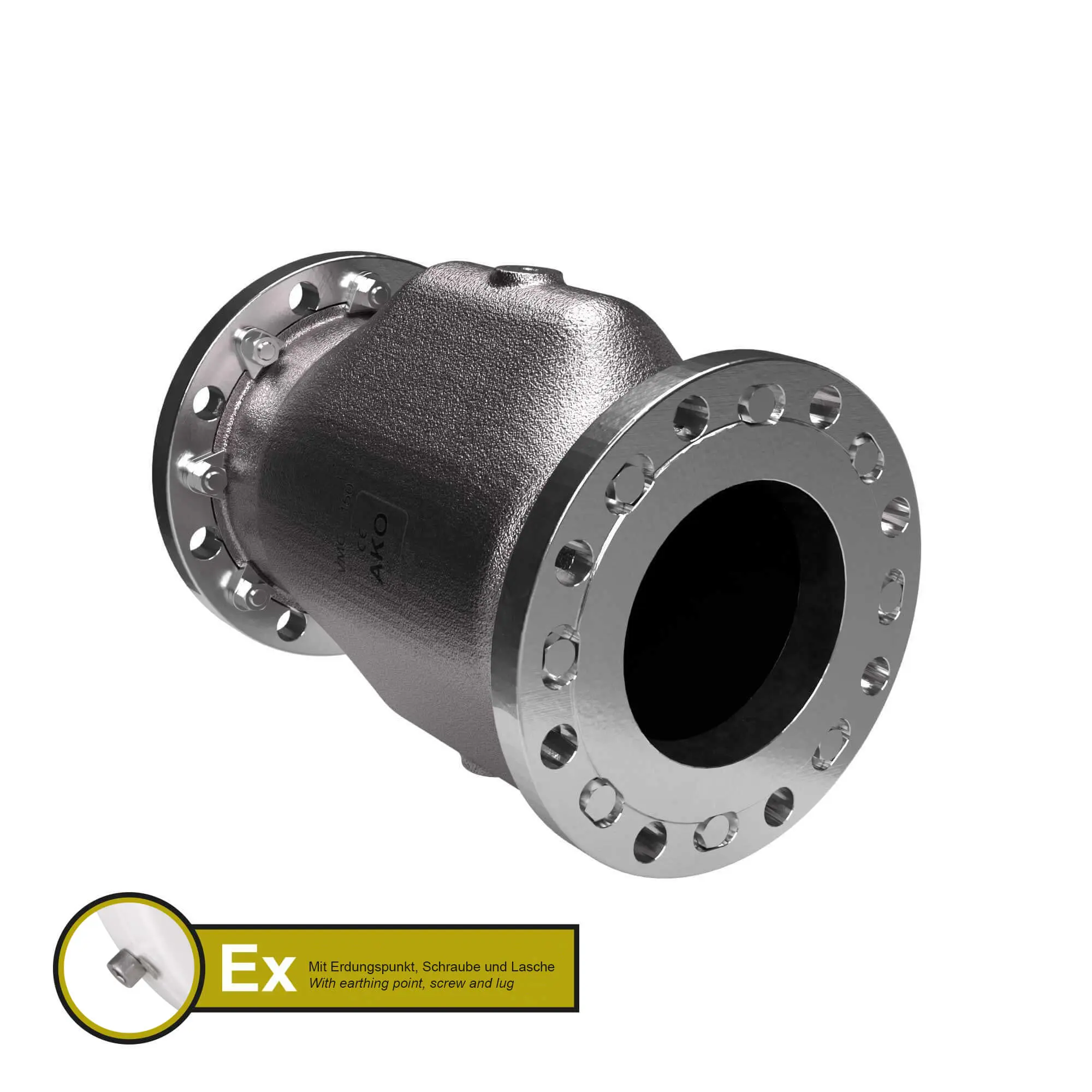 Produktfoto 1 von AKO Armaturen VMCX150.07LF.50FA.50, Pneumatisches Quetschventil