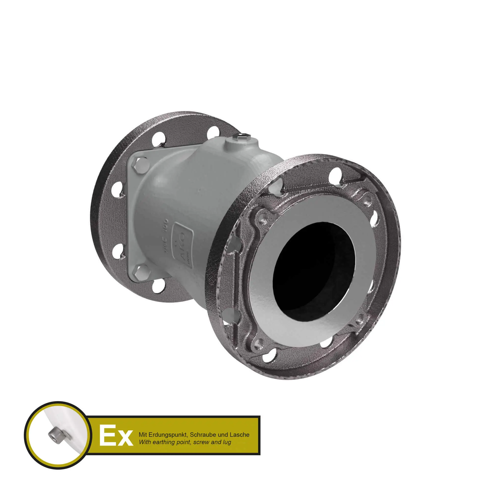 Produktfoto 1 von AKO Armaturen VMCX100.07LF.50FA.30LX, Pneumatisches Quetschventil