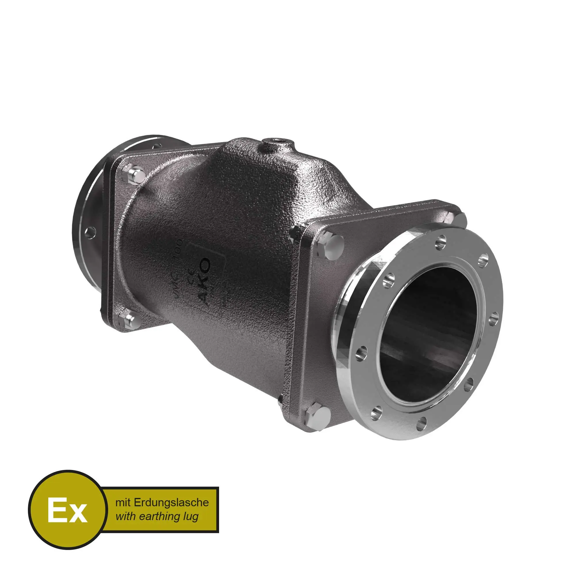 Produktfoto 1 von AKO Armaturen VMCX100.07LF.50RF.50, Pneumatisches Quetschventil