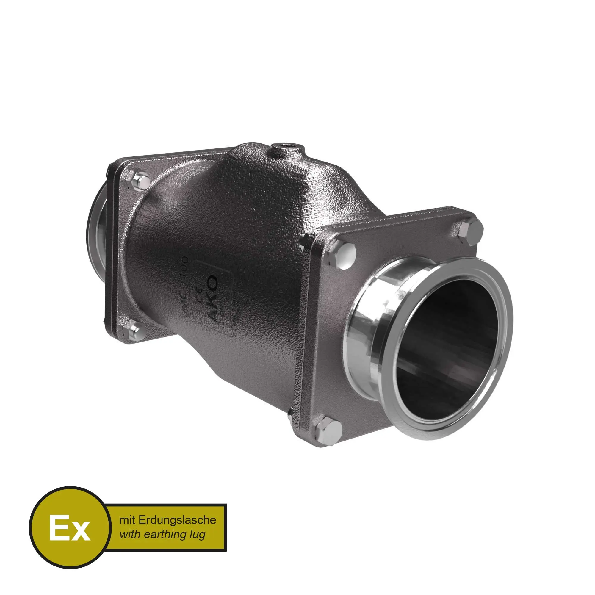 Produktfoto 1 von AKO Armaturen VMCX100.07LF.50RT.50, Pneumatisches Quetschventil