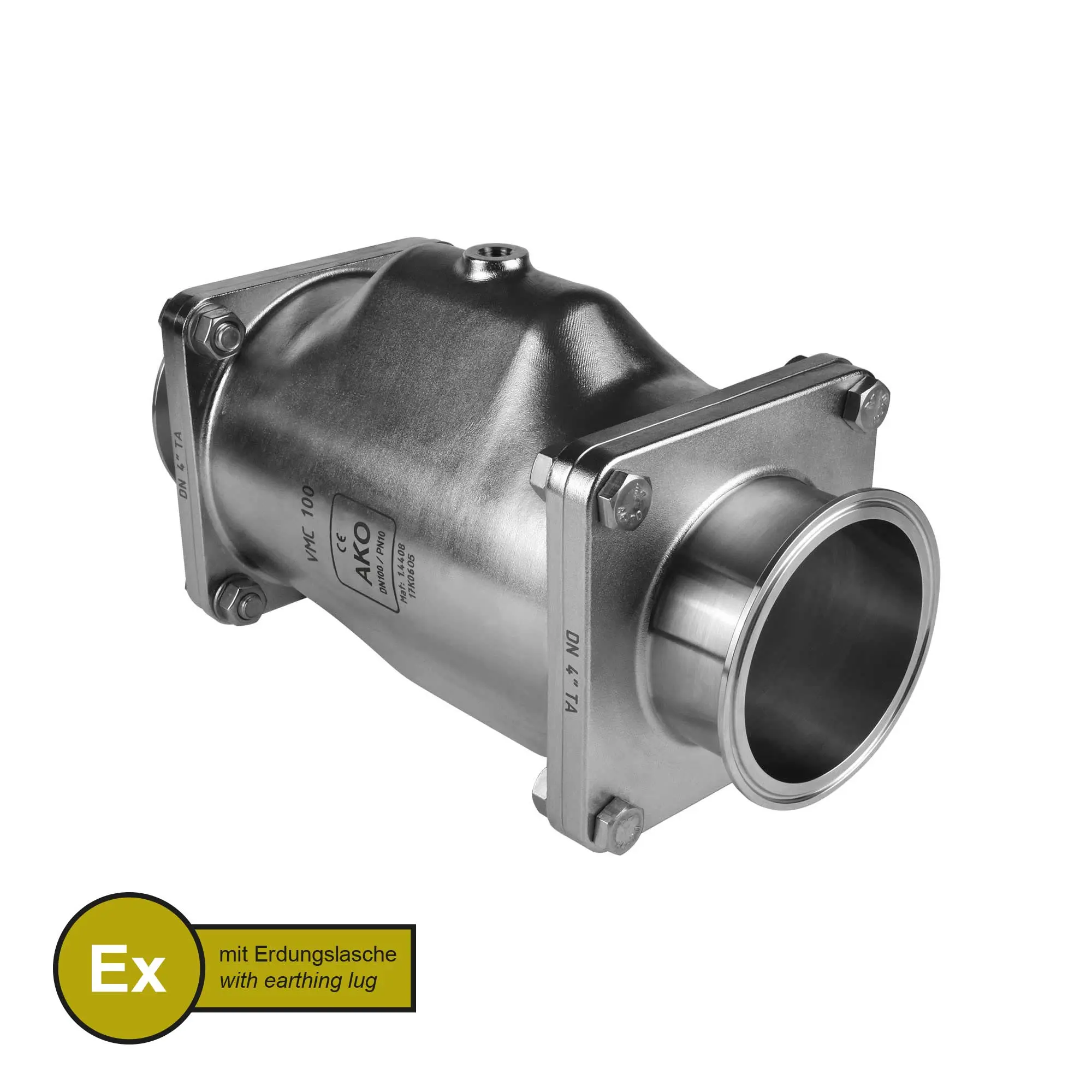 AKO Armaturen VMCX100.03LF.50TA.50, Pneumatisches Quetschventil