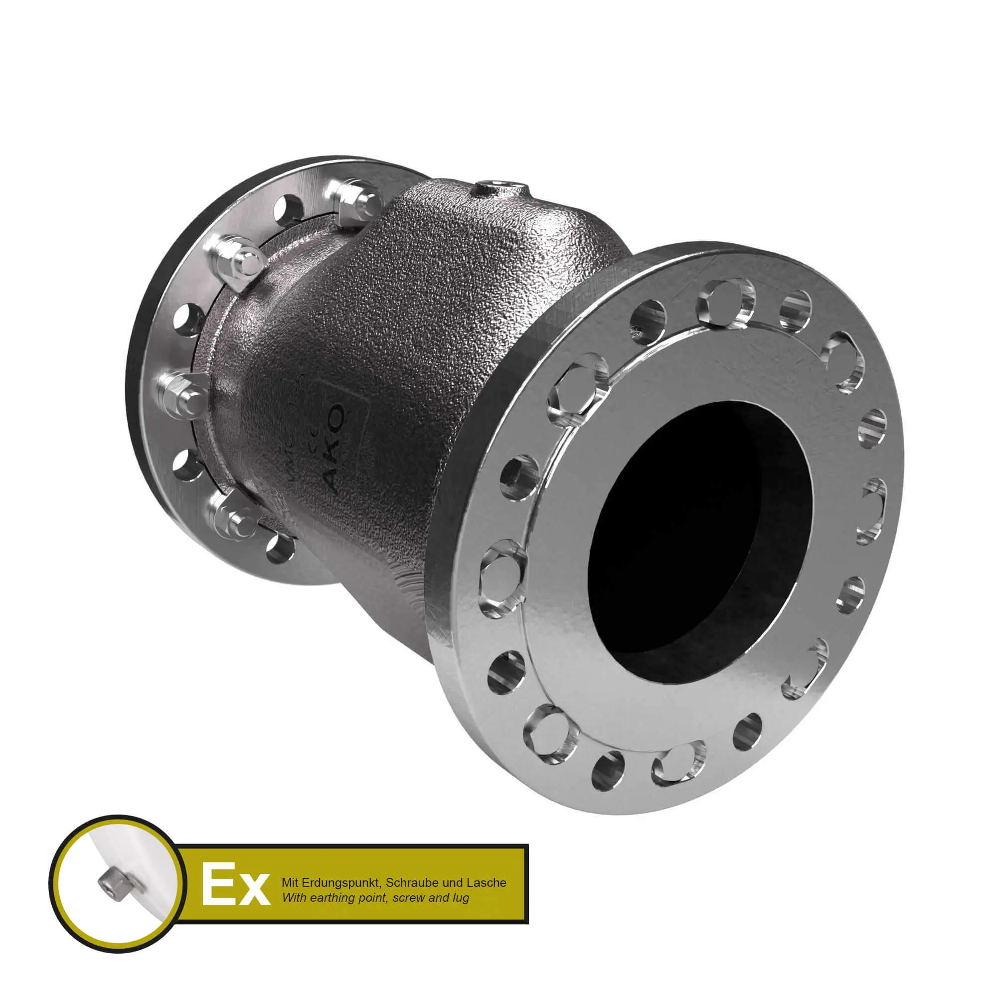 Produktfoto 1 von AKO Armaturen VMCX125.07LF.50F.50, Pneumatisches Quetschventil