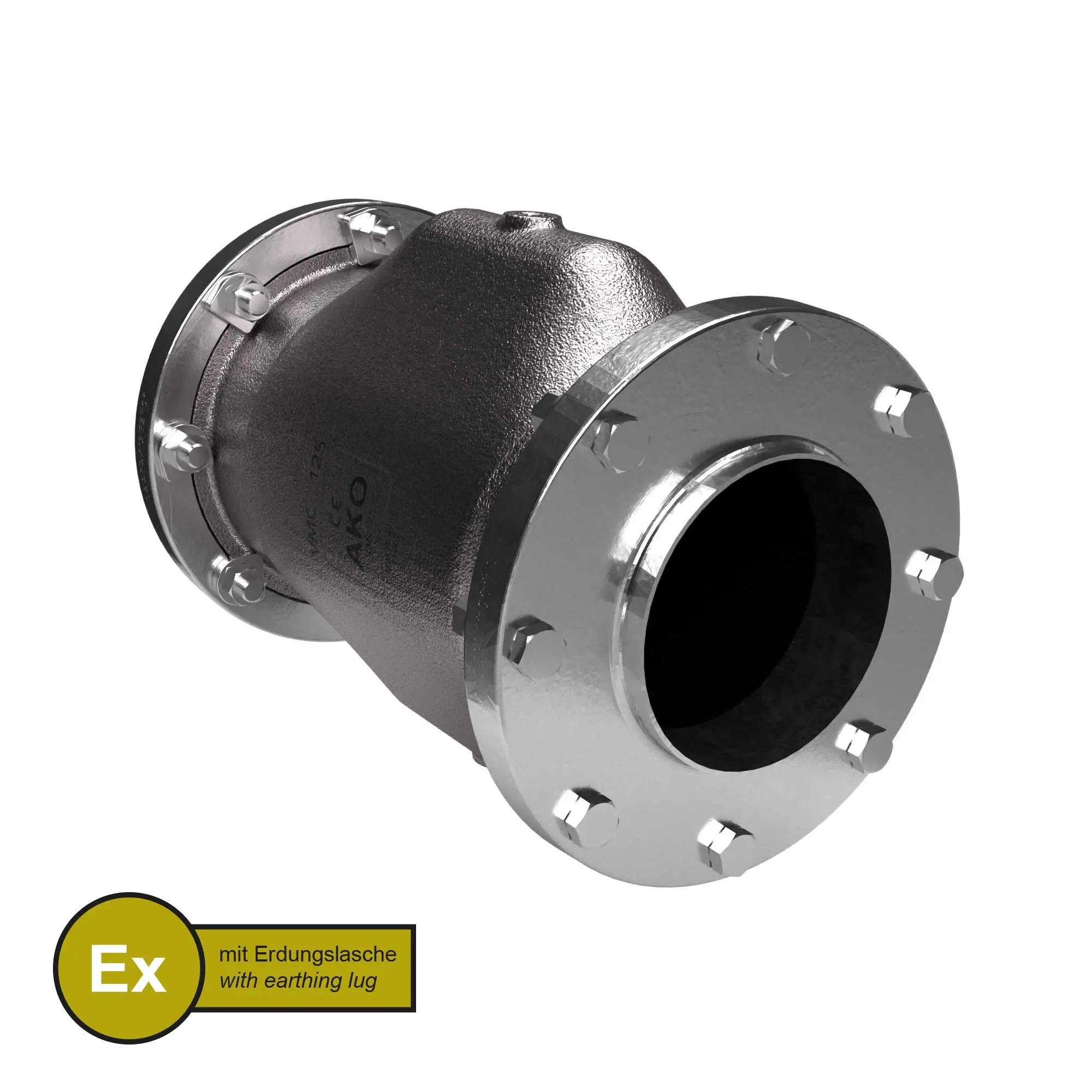 Produktfoto 1 von AKO Armaturen VMCX125.03LF.50R.50, Pneumatisches Quetschventil