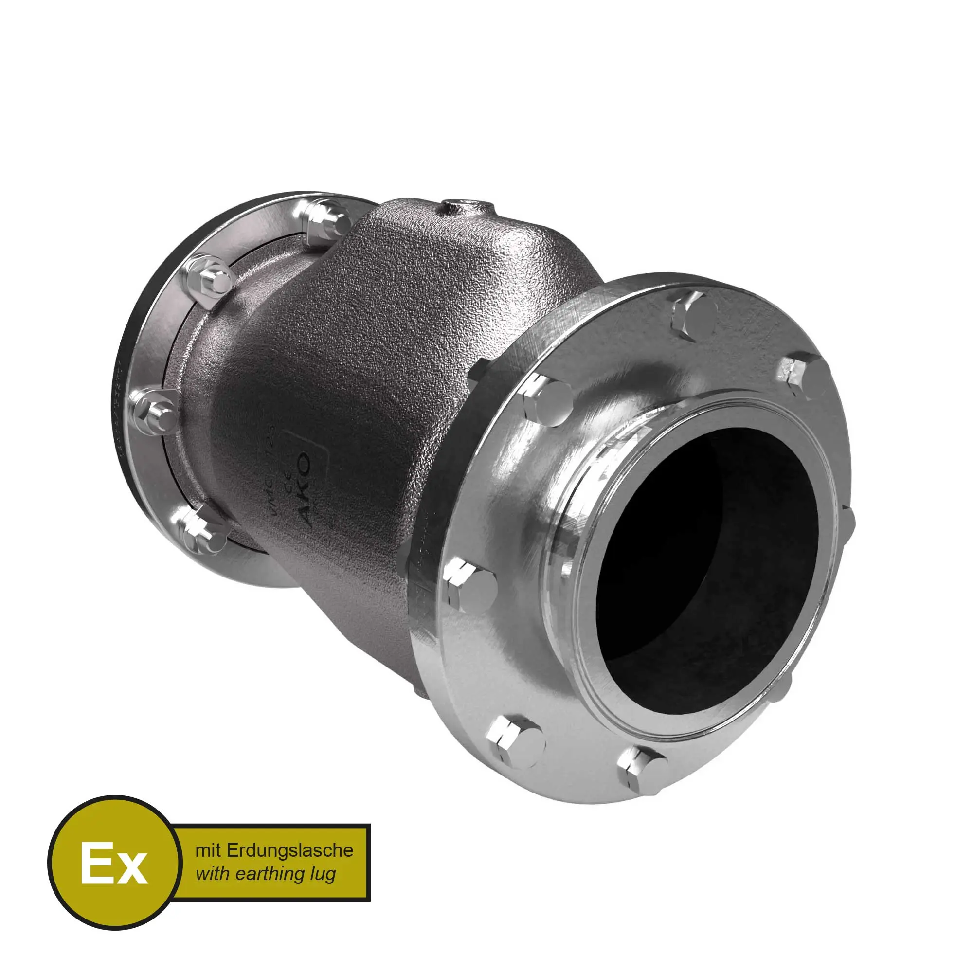 Produktfoto 1 von AKO Armaturen VMCX125.03SFLF.50T.50, Pneumatisches Quetschventil
