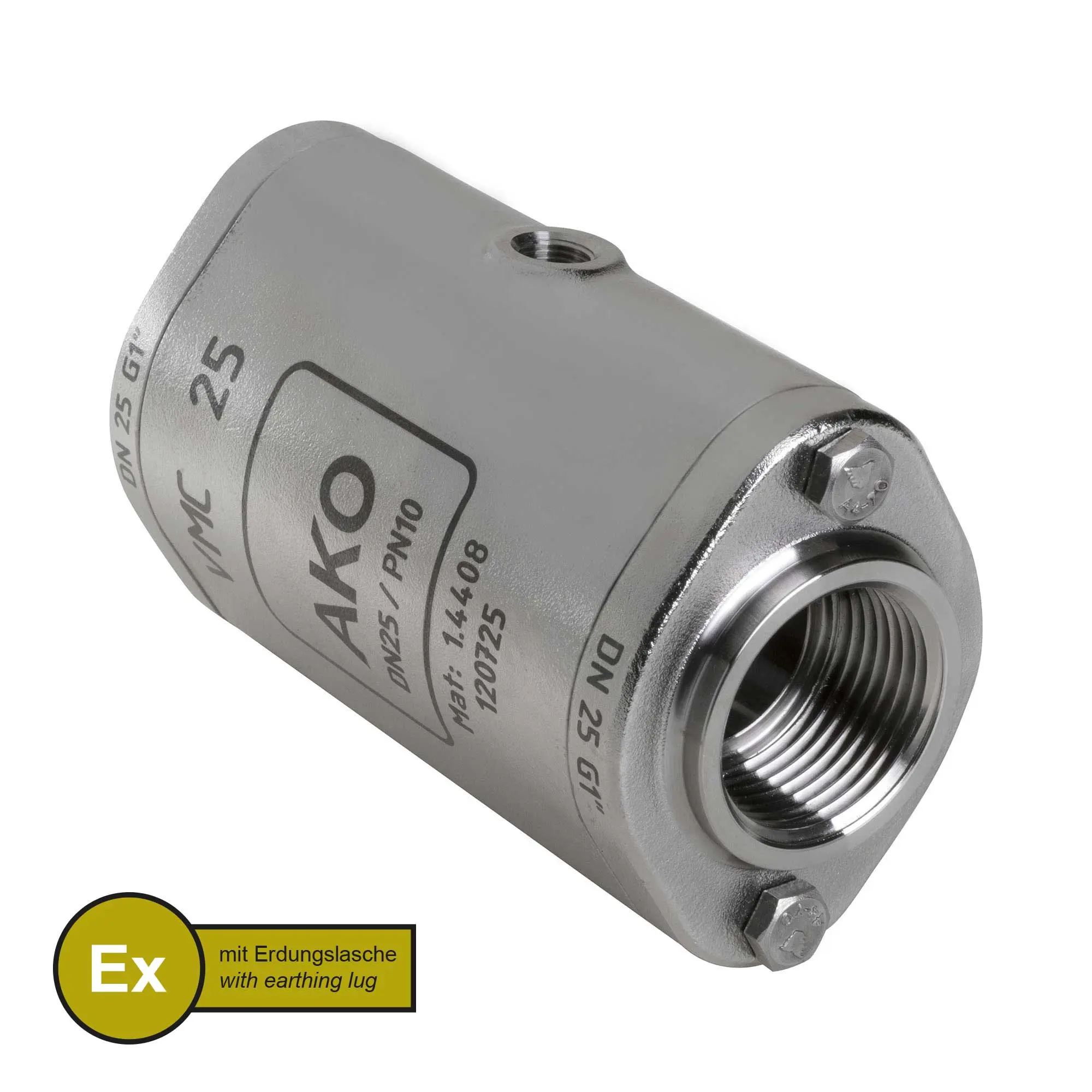 Produktfoto 1 von AKO Armaturen VMCX25.03LFK.50G.50, Pneumatisches Quetschventil