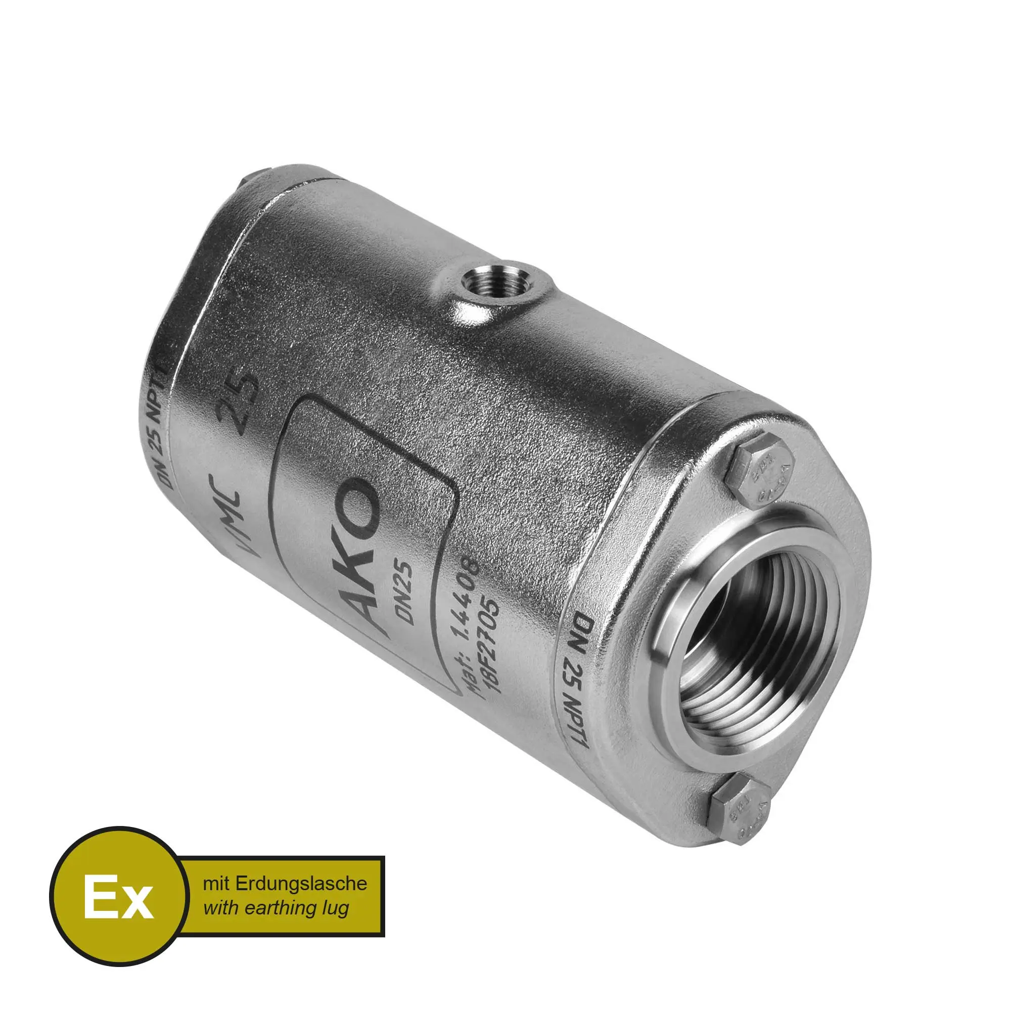 Produktfoto 1 von AKO Armaturen VMCX25.07LFK.50N.50, Pneumatisches Quetschventil