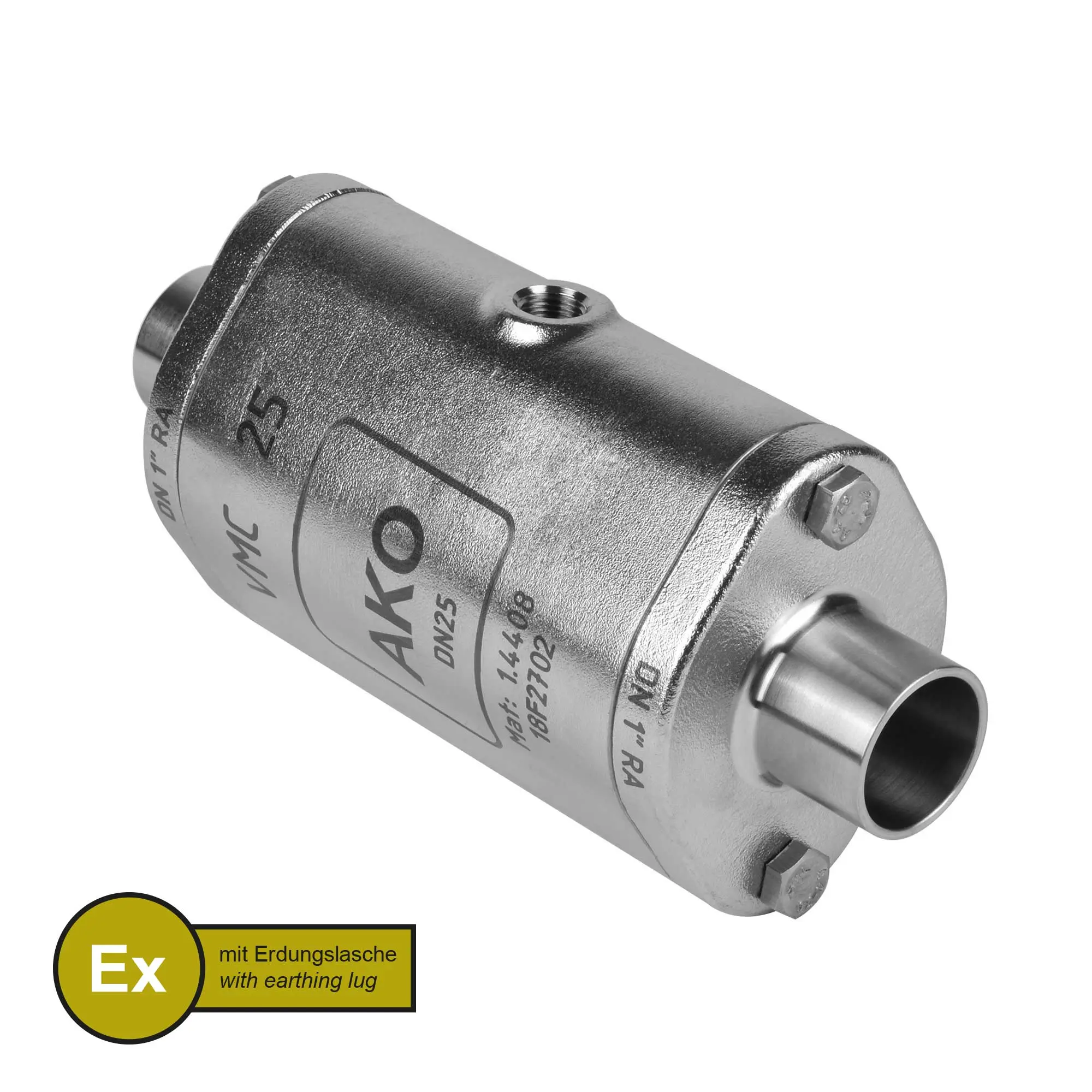 Produktfoto 1 von AKO Armaturen VMCX25.03LFK.50RA.50, Pneumatisches Quetschventil