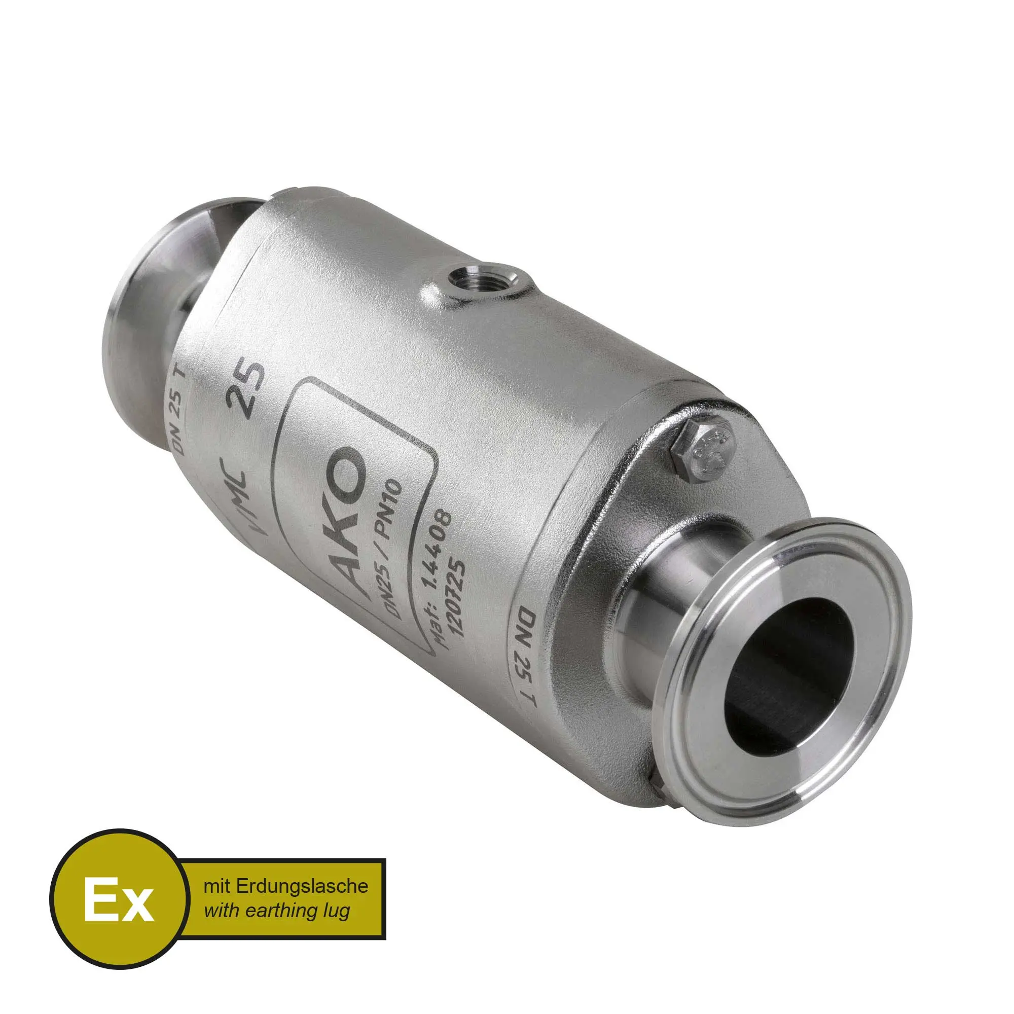 Produktfoto 1 von AKO Armaturen VMCX25.07LFK.50T.50, Pneumatisches Quetschventil
