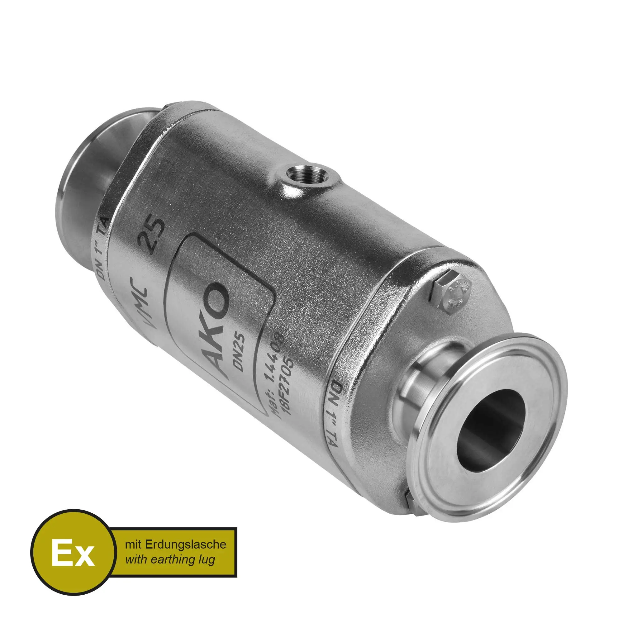 Produktfoto 1 von AKO Armaturen VMCX25.07LFK.50TA.50, Pneumatisches Quetschventil