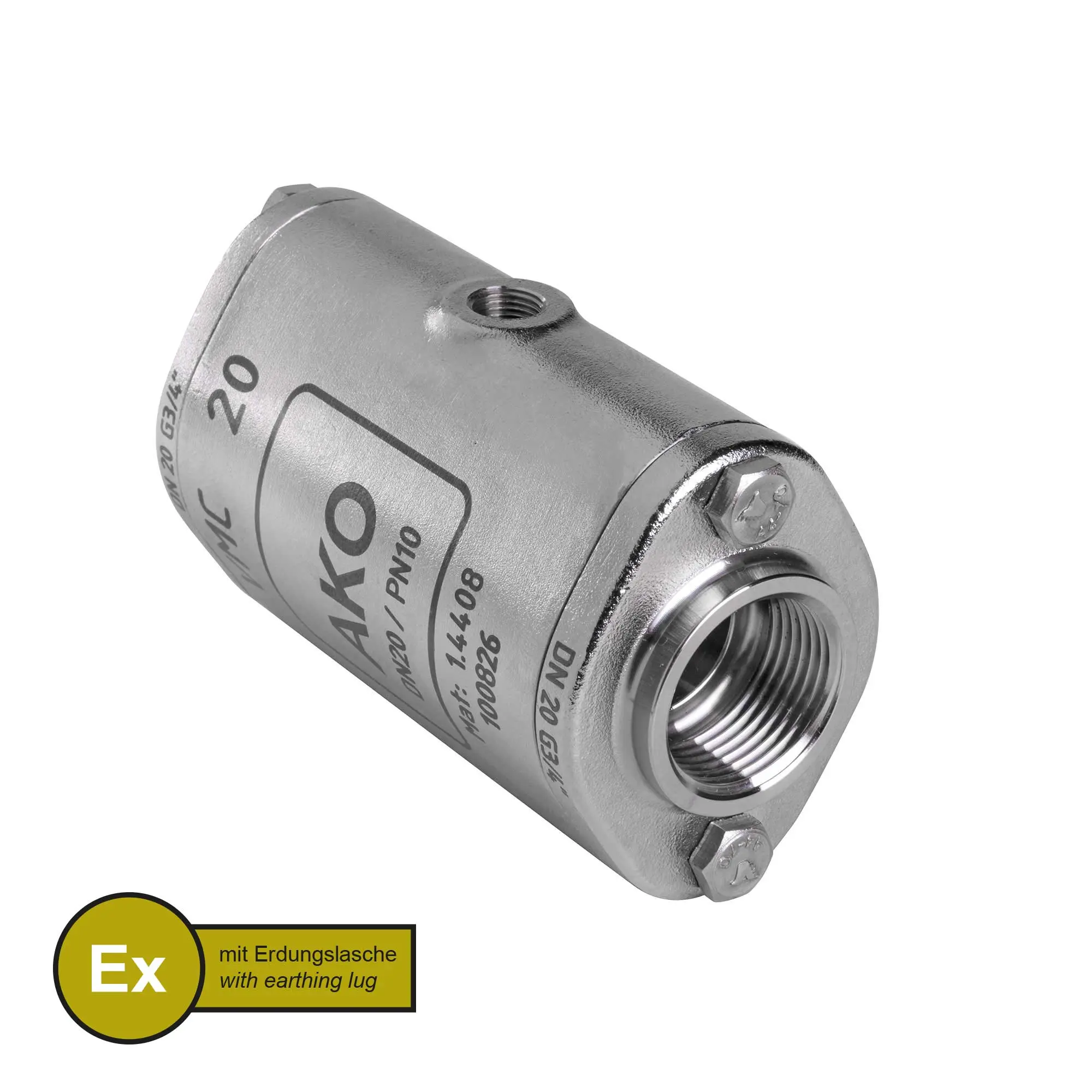 Produktfoto 1 von AKO Armaturen VMCX20.03LFK.50G.50, Pneumatisches Quetschventil