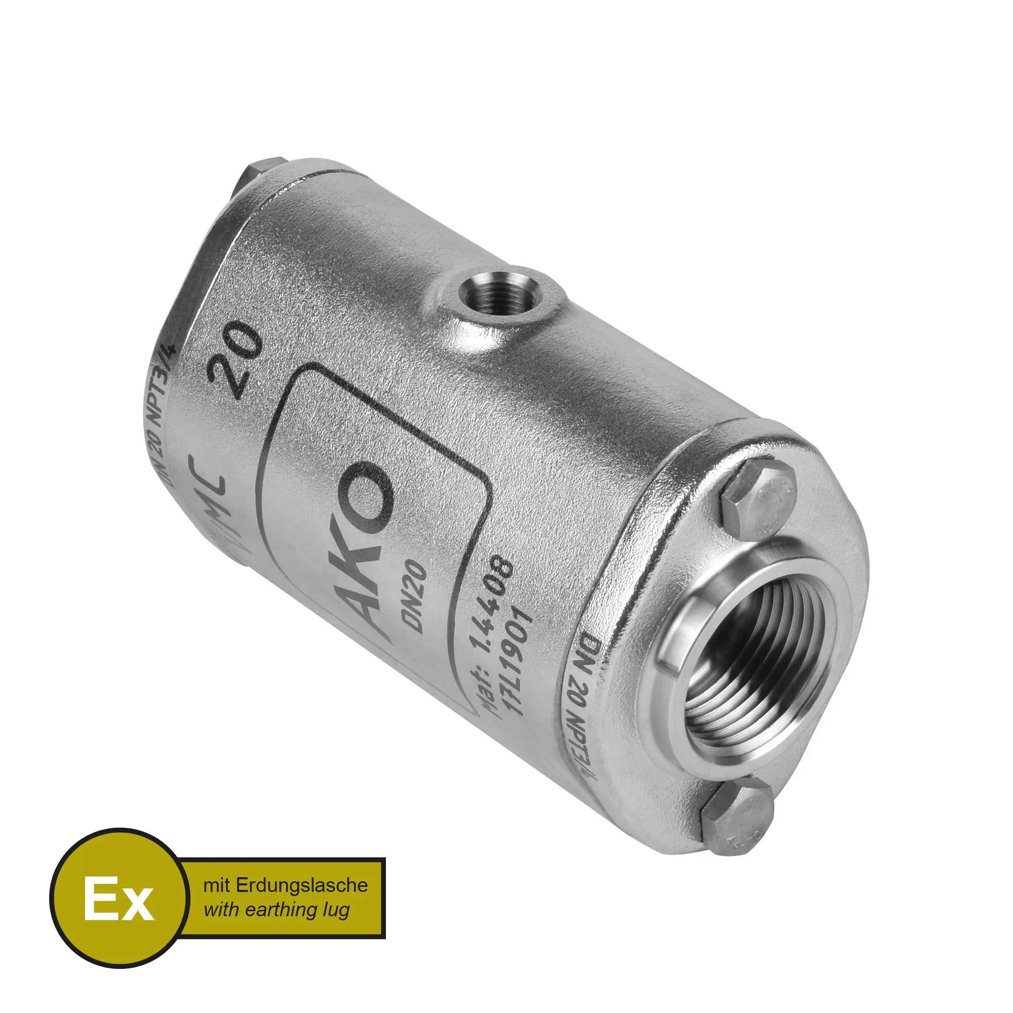 Produktfoto 1 von AKO Armaturen VMCX20.03SFLFK.50N.50, Pneumatisches Quetschventil
