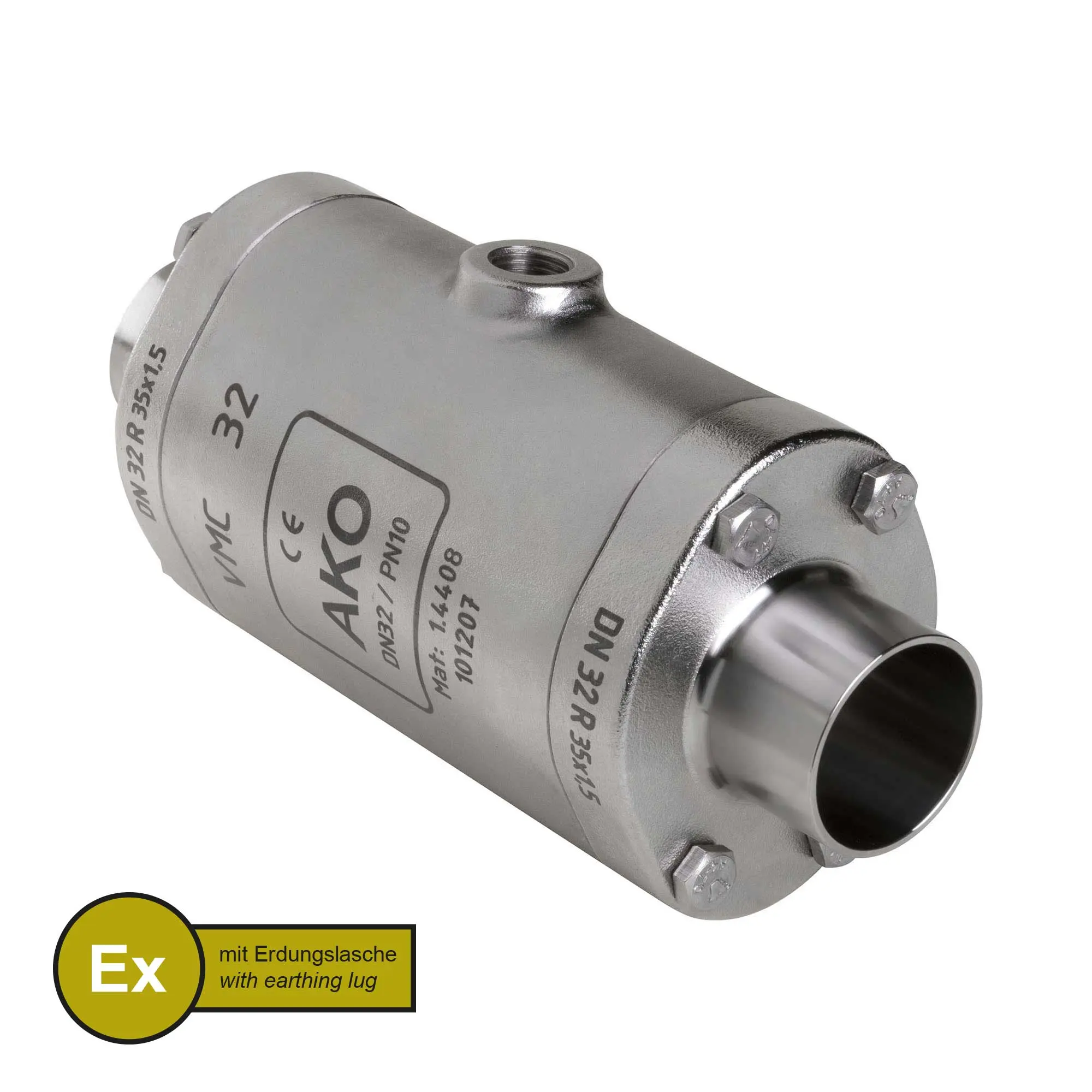 Produktfoto 1 von AKO Armaturen VMCX32.03SFLF.50R.50, Pneumatisches Quetschventil