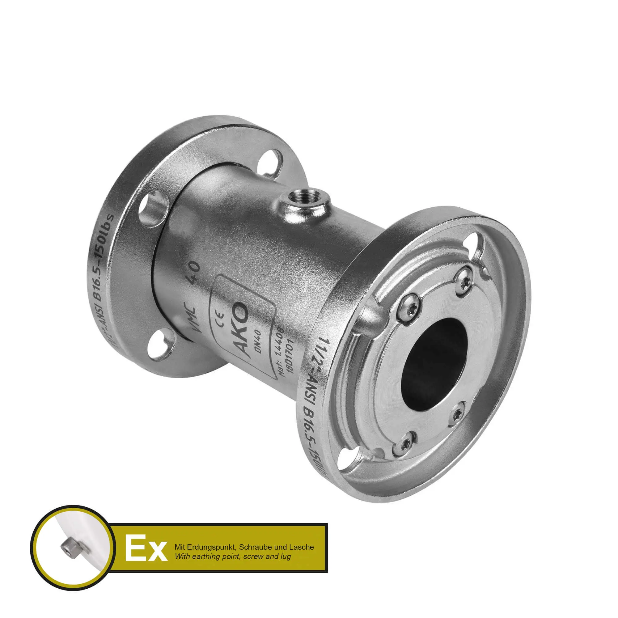 Produktfoto 1 von AKO Armaturen VMCX40.07LF.50FA.50, Pneumatisches Quetschventil