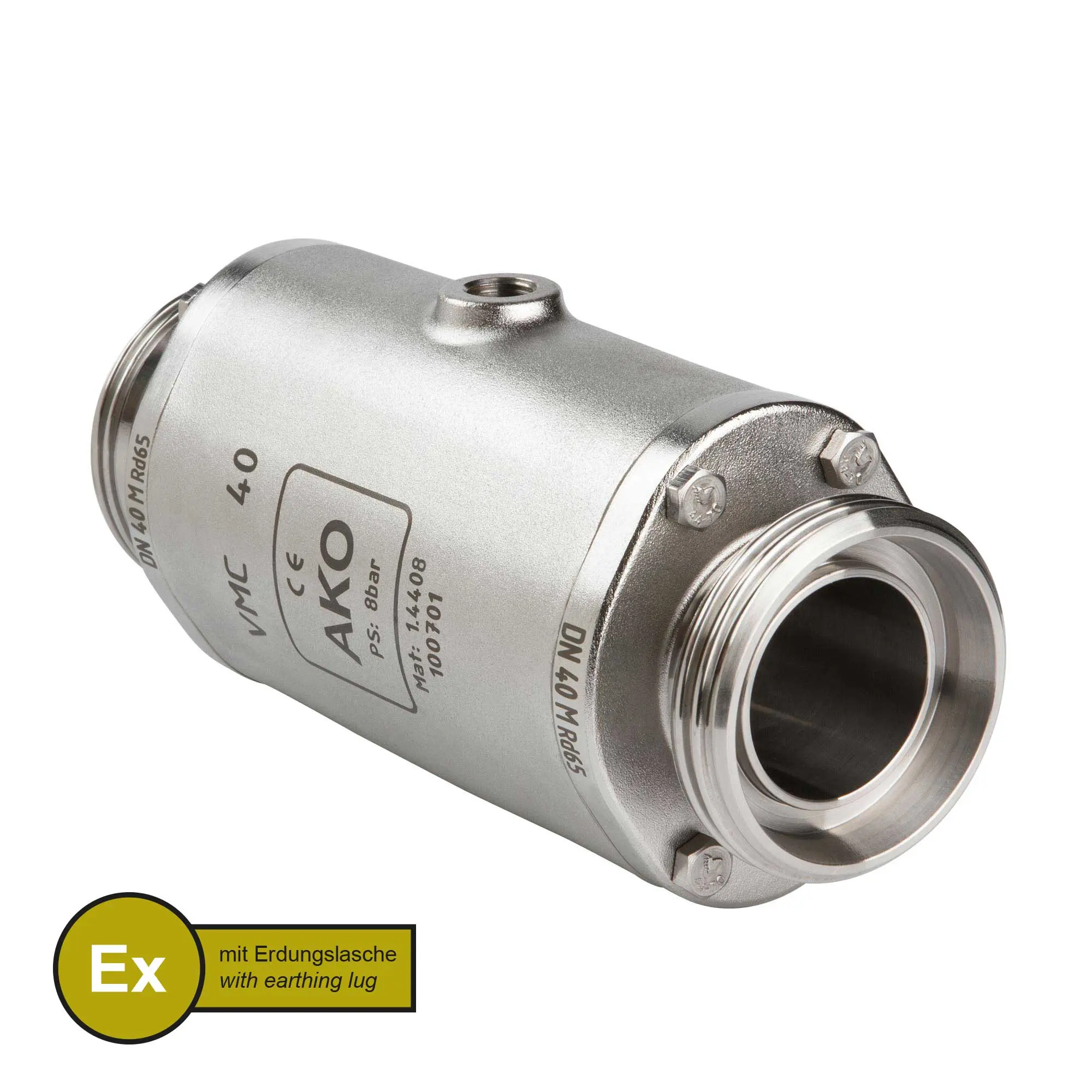 AKO Armaturen VMCX40.04HTECLF.50M.50, Pneumatisches Quetschventil