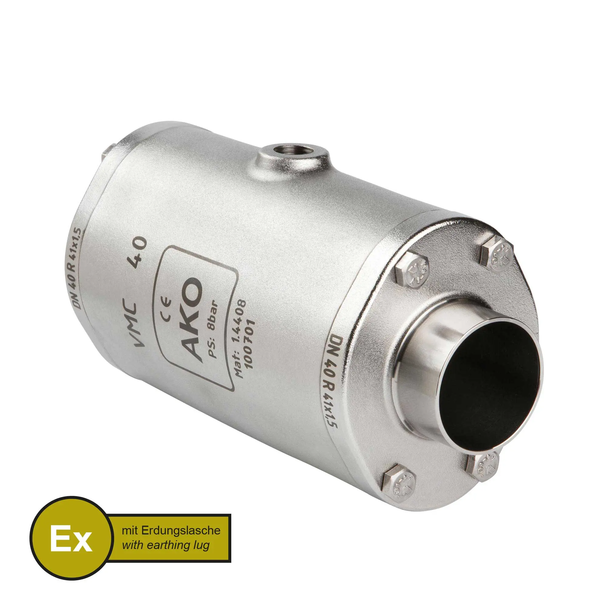 AKO Armaturen VMCX40.04HTECLF.50R.50, Pneumatisches Quetschventil