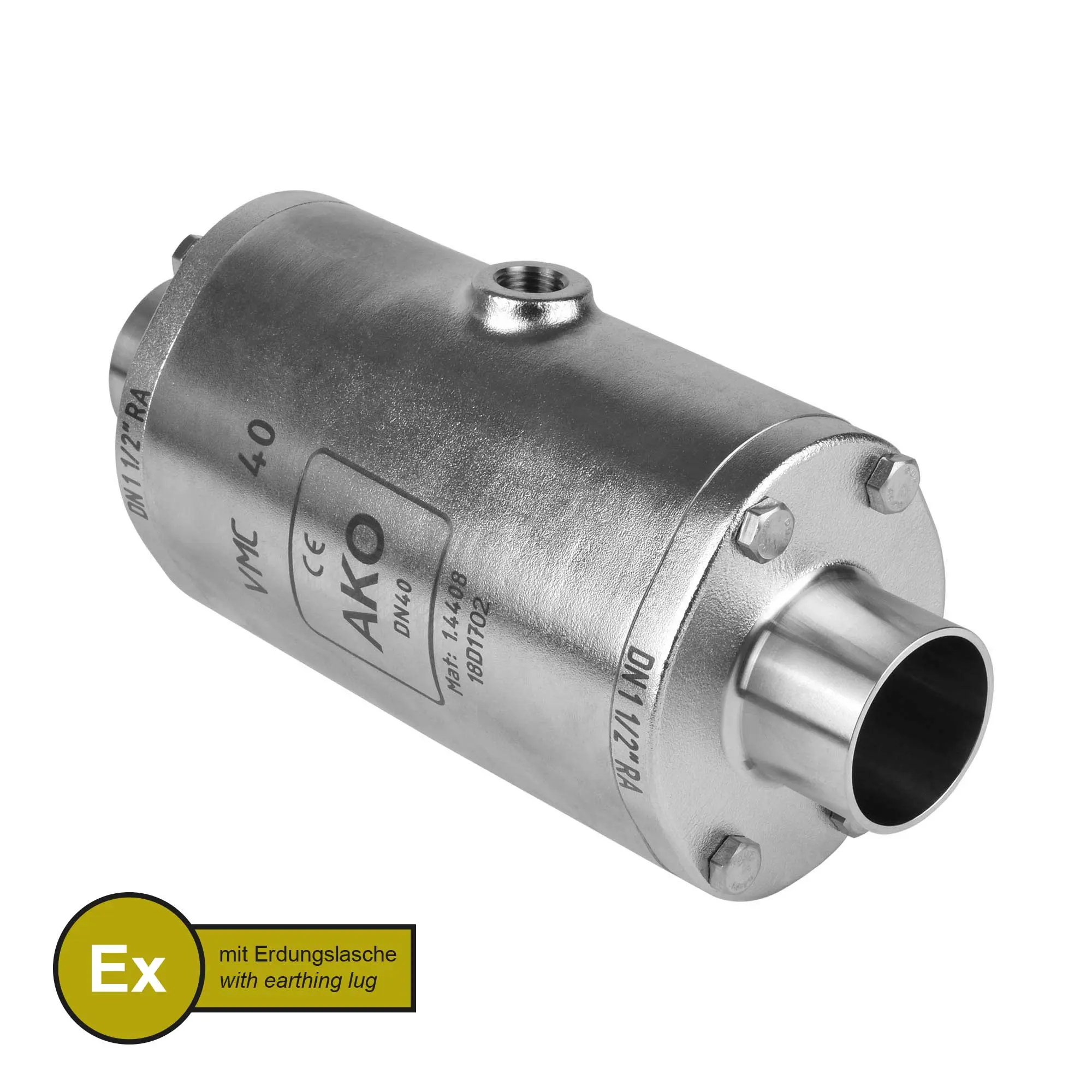 Produktfoto 1 von AKO Armaturen VMCX40.07LF.50RA.50, Pneumatisches Quetschventil