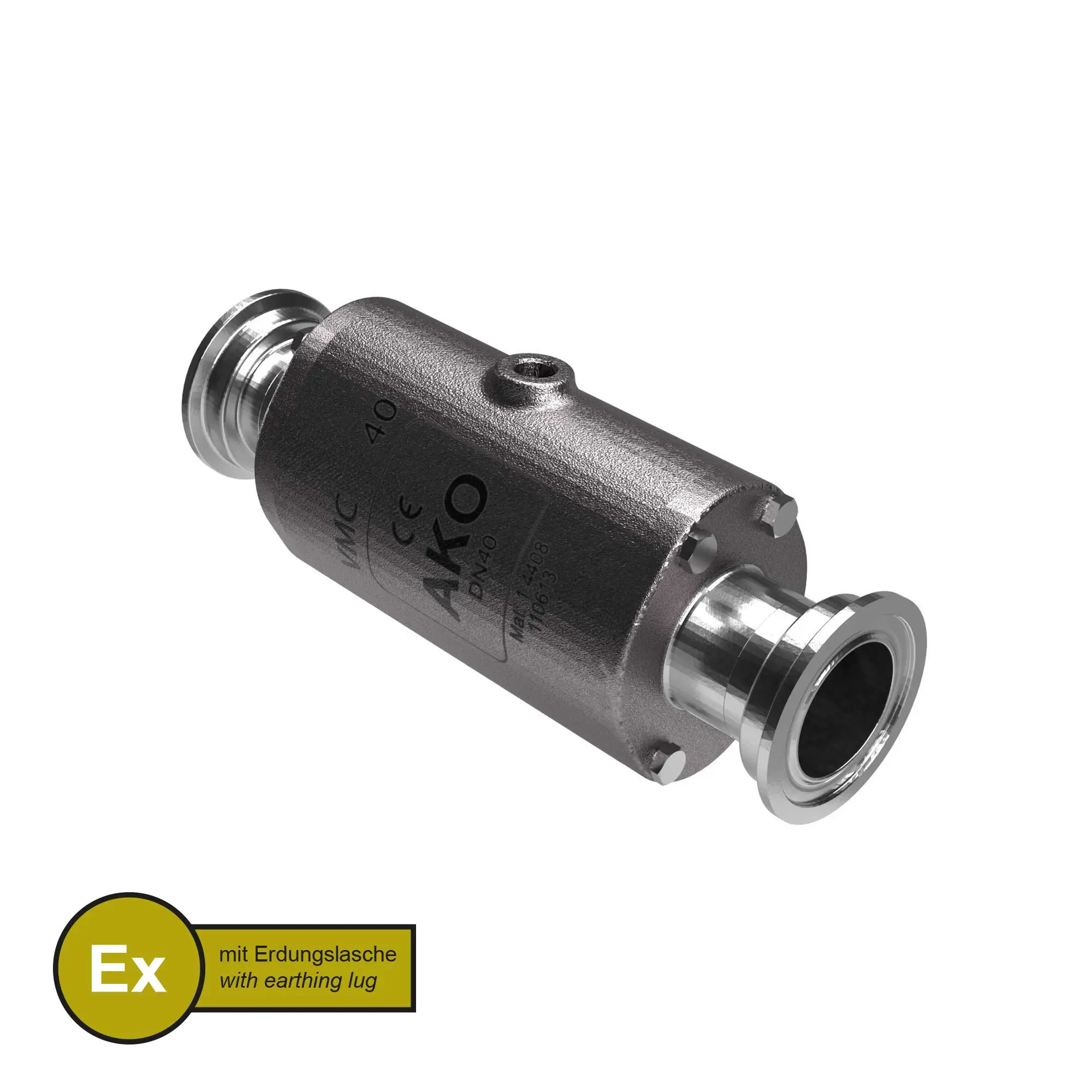 Produktfoto 1 von AKO Armaturen VMCX40.03LF.50RT.50, Pneumatisches Quetschventil