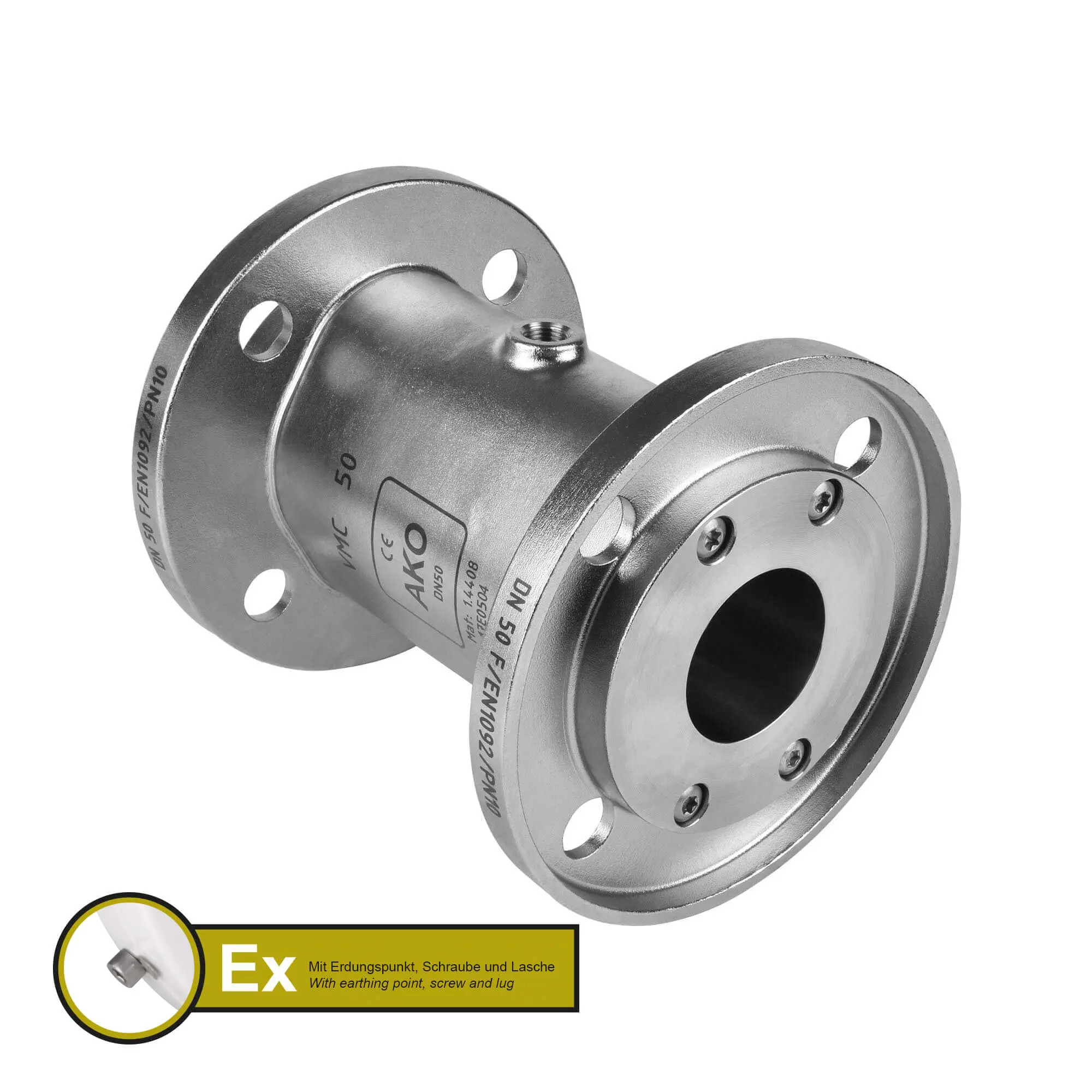 Produktfoto 1 von AKO Armaturen VMCX50.07LF.50F.50, Pneumatisches Quetschventil
