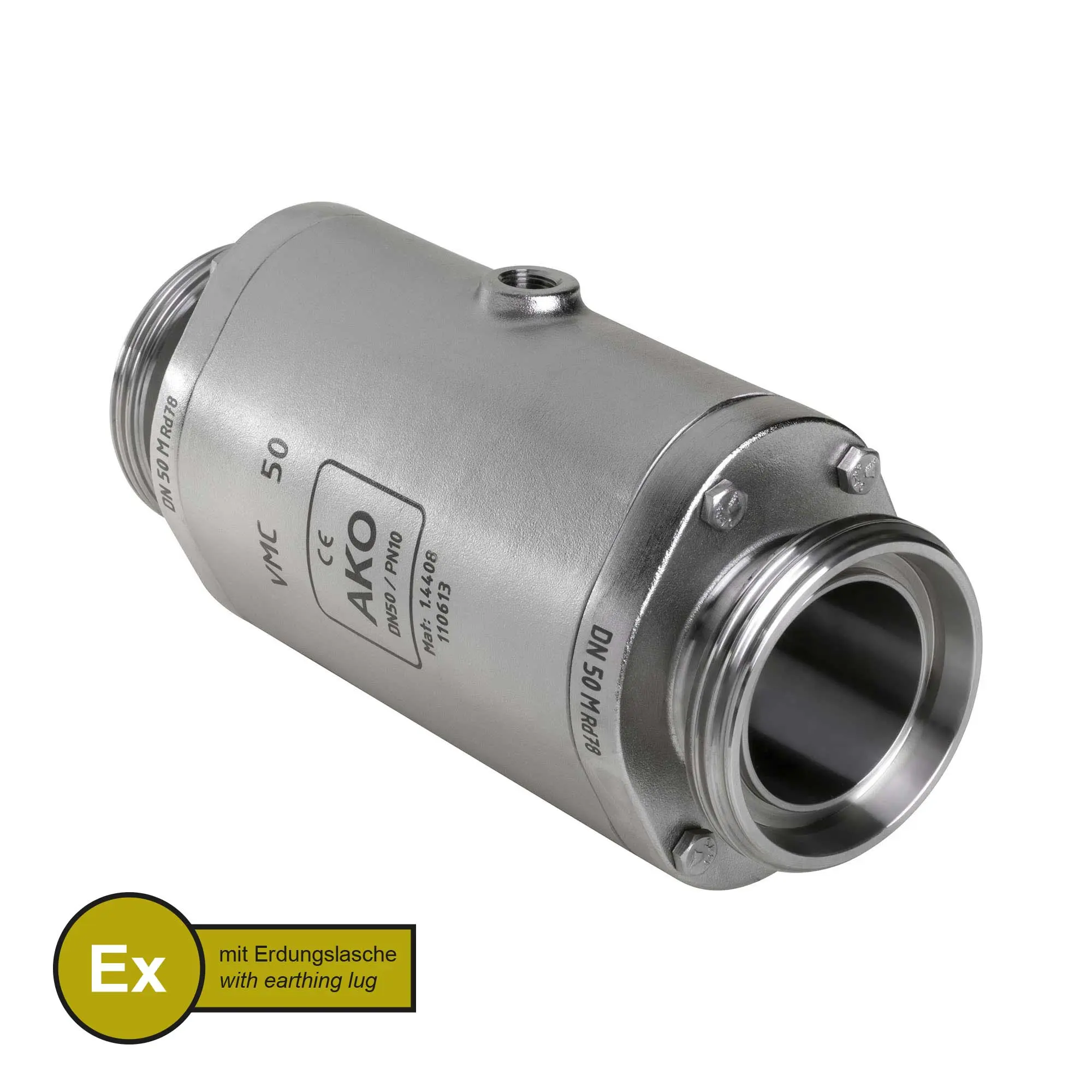 Produktfoto 1 von AKO Armaturen VMCX50.07LF.50M.50, Pneumatisches Quetschventil