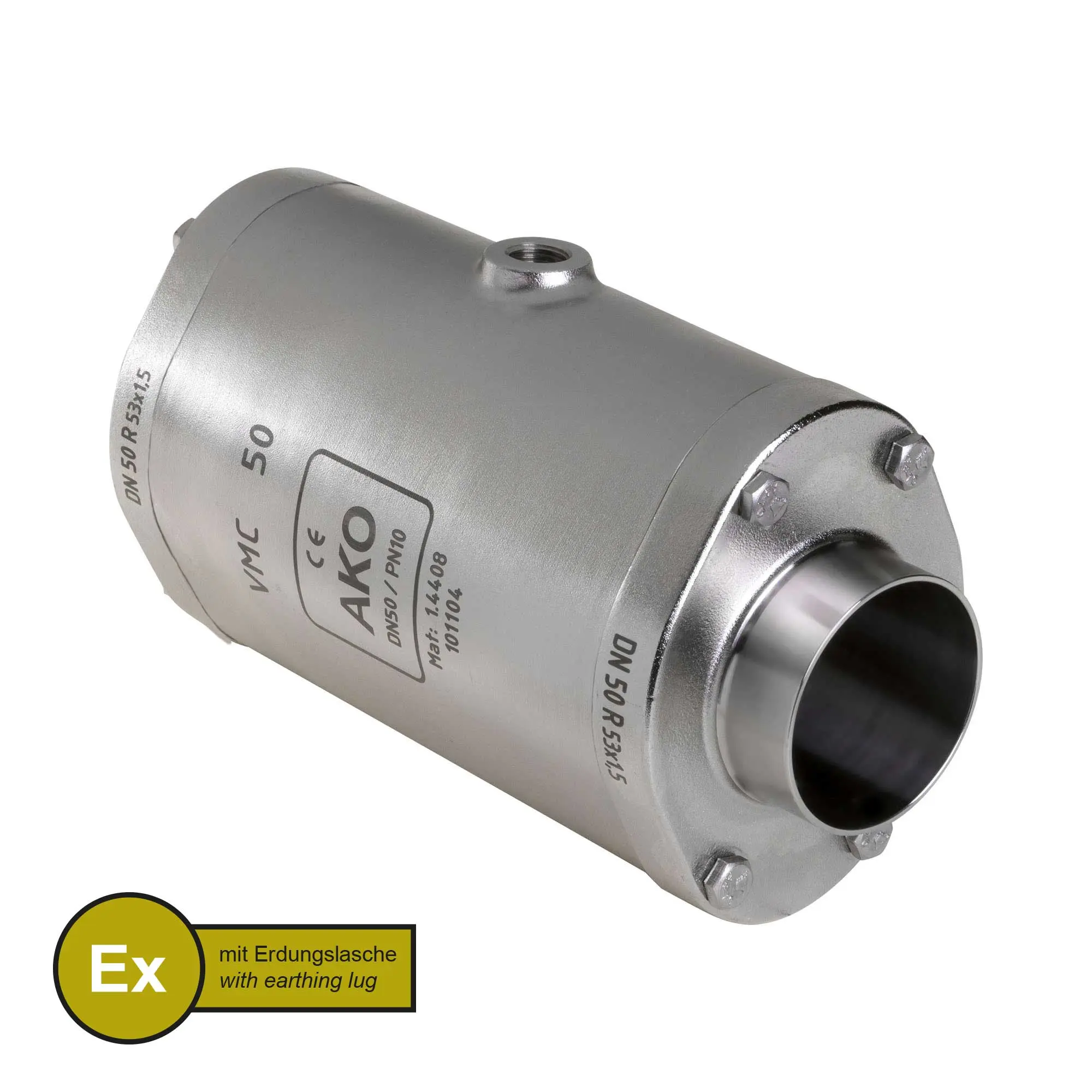 Produktfoto 1 von AKO Armaturen VMCX50.07LF.50R.50, Pneumatisches Quetschventil