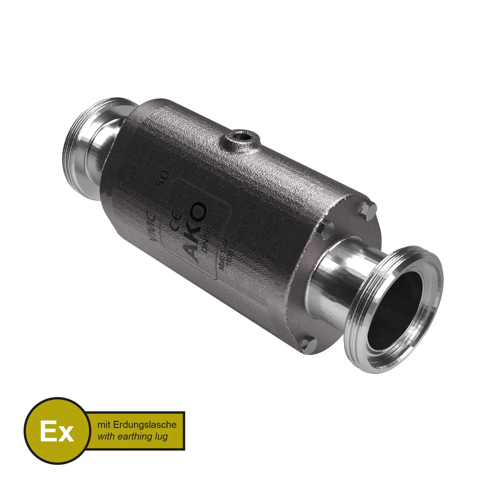 Produktfoto 1 von AKO Armaturen VMCX50.03SFLF.50RM.50, Pneumatisches Quetschventil