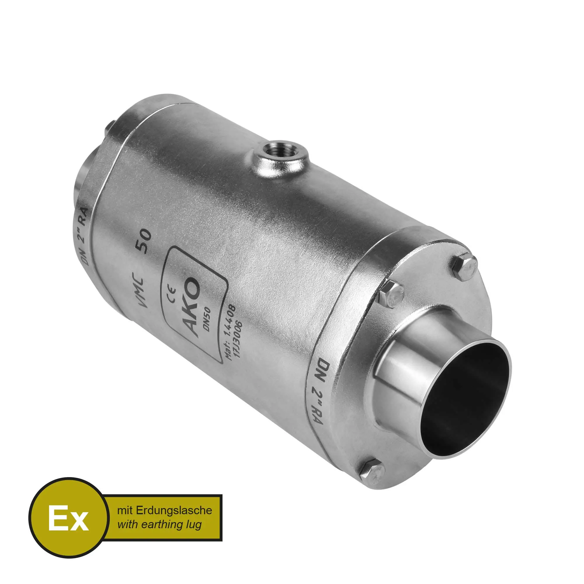 Produktfoto 1 von AKO Armaturen VMCX50.03LF.50RA.50, Pneumatisches Quetschventil