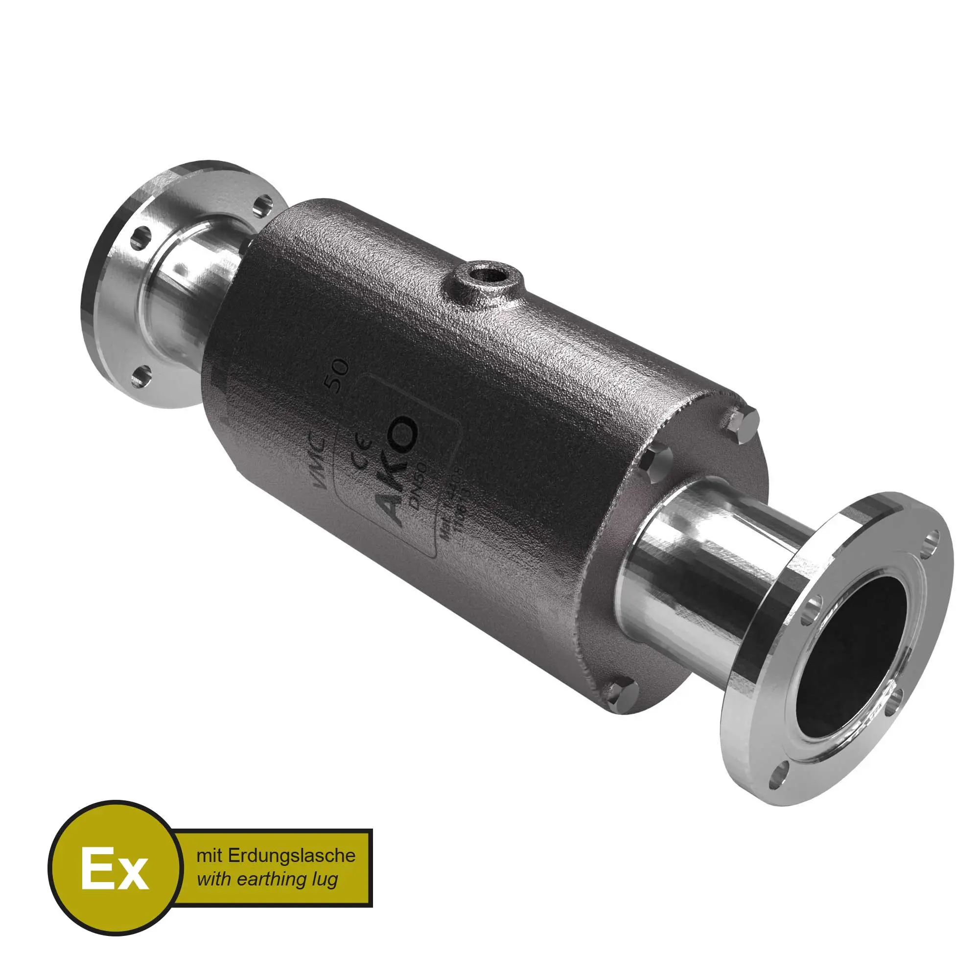 Produktfoto 1 von AKO Armaturen VMCX50.03SFLF.50RF.50, Pneumatisches Quetschventil