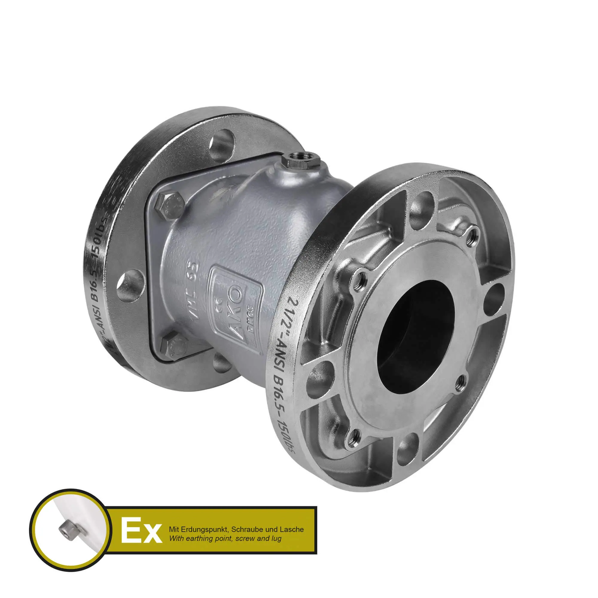 Produktfoto 1 von AKO Armaturen VMCX65.03LF.50FA.30LX, Pneumatisches Quetschventil