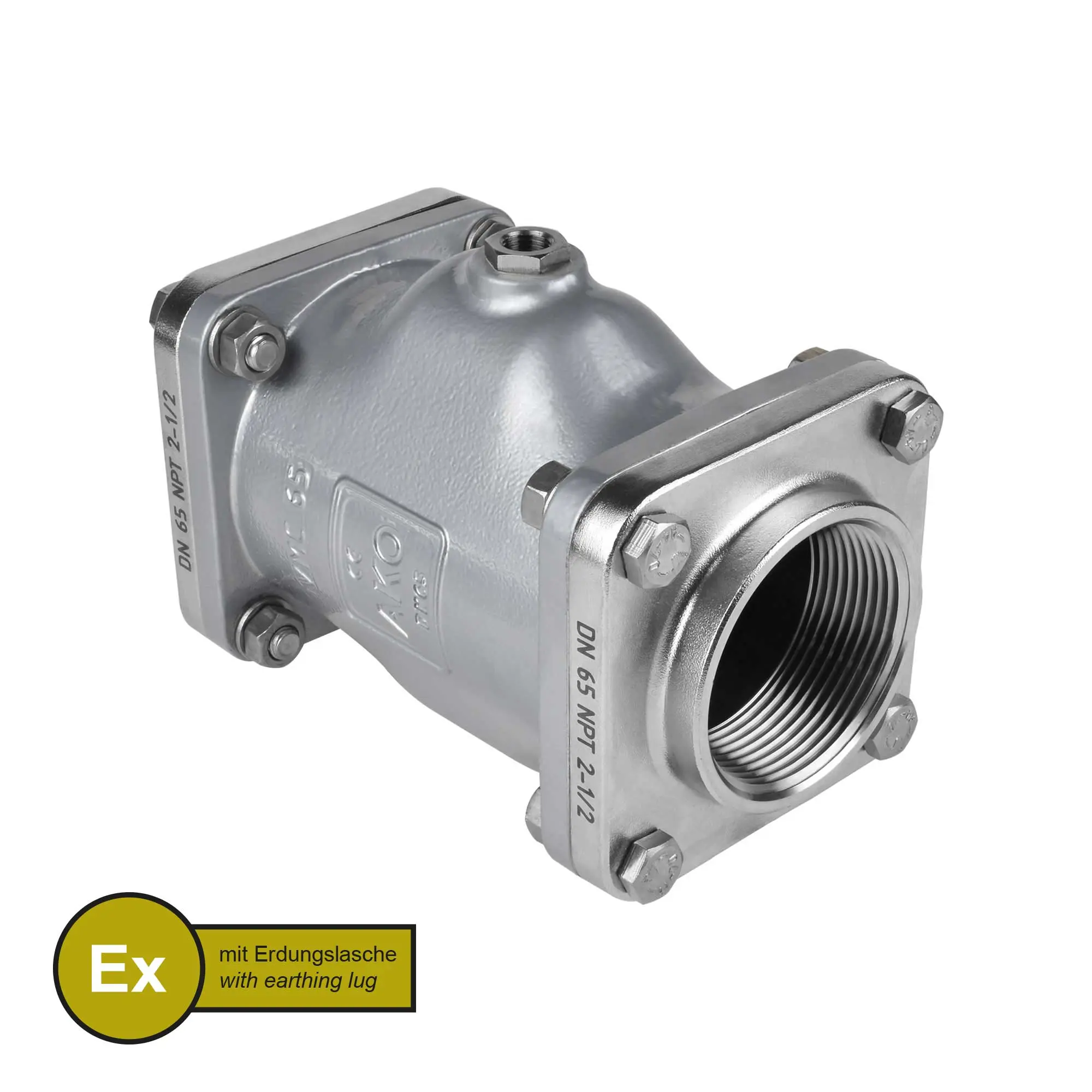 Produktfoto 1 von AKO Armaturen VMCX65.07LF.50N.30LX, Pneumatisches Quetschventil