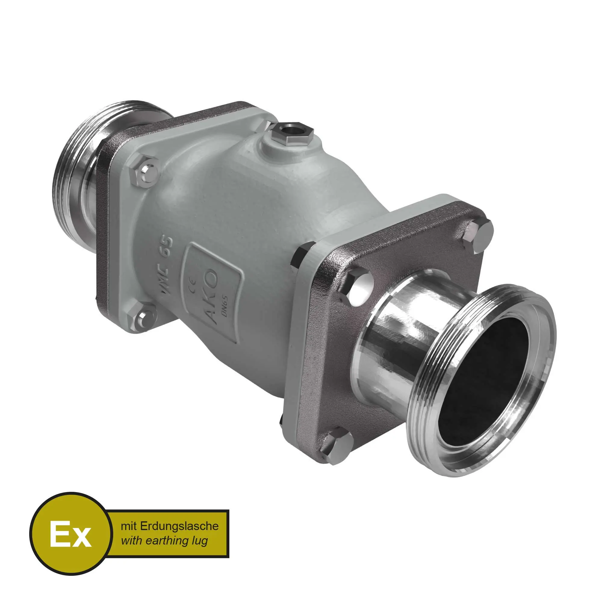 Produktfoto 1 von AKO Armaturen VMCX65.07LF.50RM.30LX, Pneumatisches Quetschventil