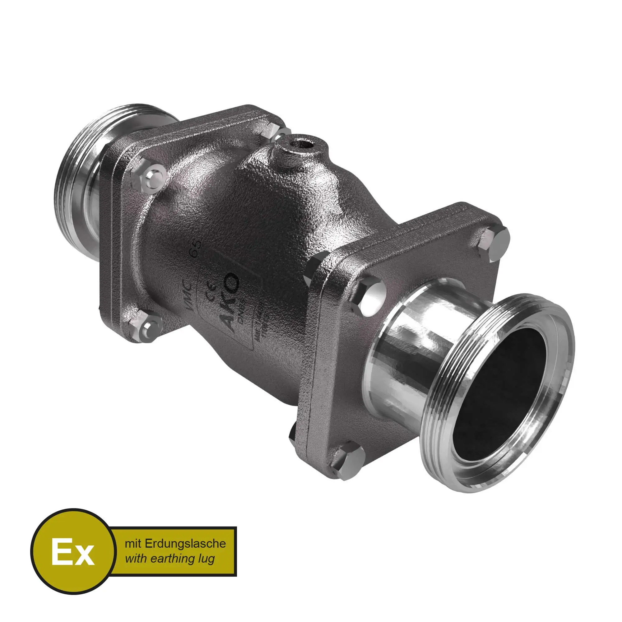 Produktfoto 1 von AKO Armaturen VMCX65.07LF.50RM.50, Pneumatisches Quetschventil