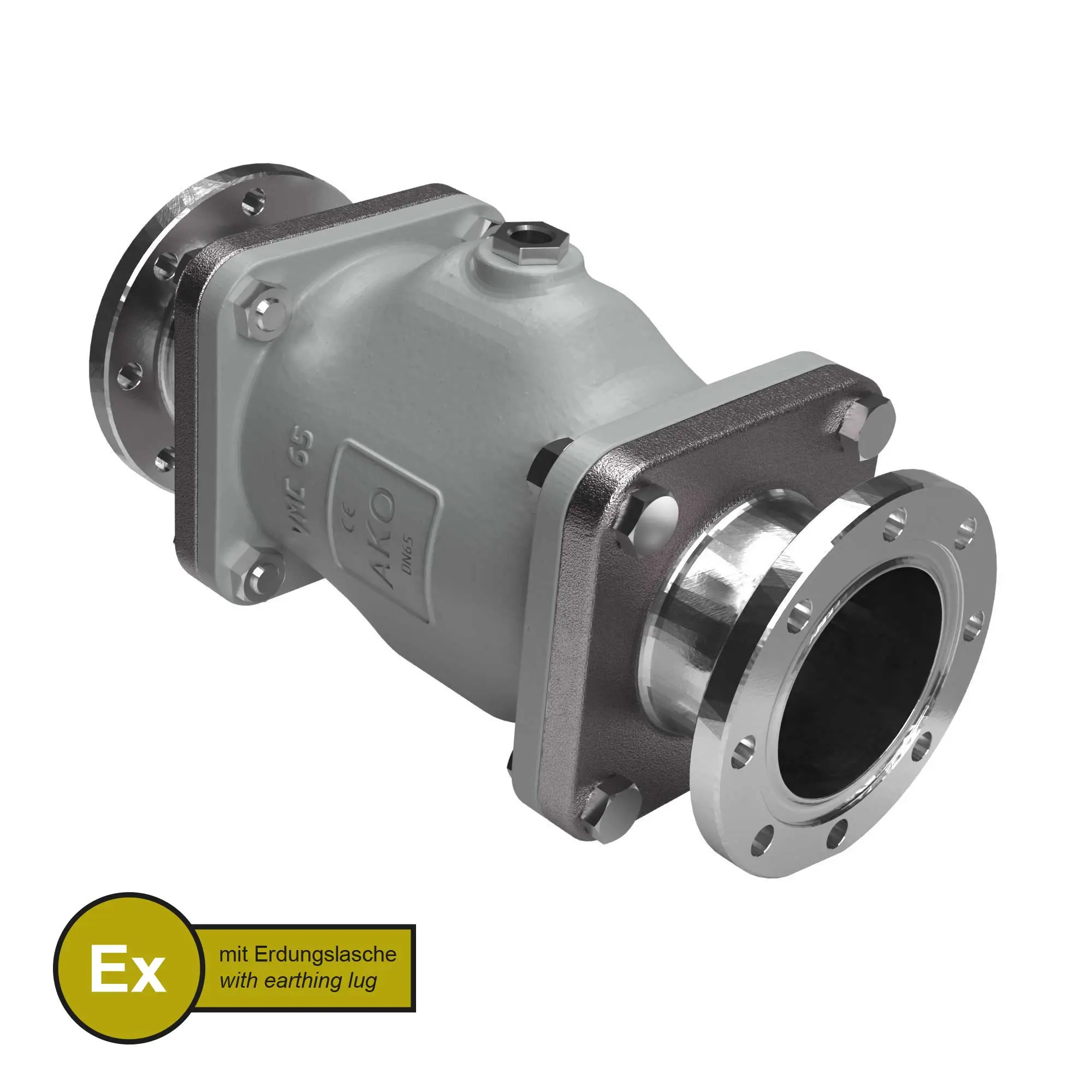 Produktfoto 1 von AKO Armaturen VMCX65.07LF.50RF.30LX, Pneumatisches Quetschventil