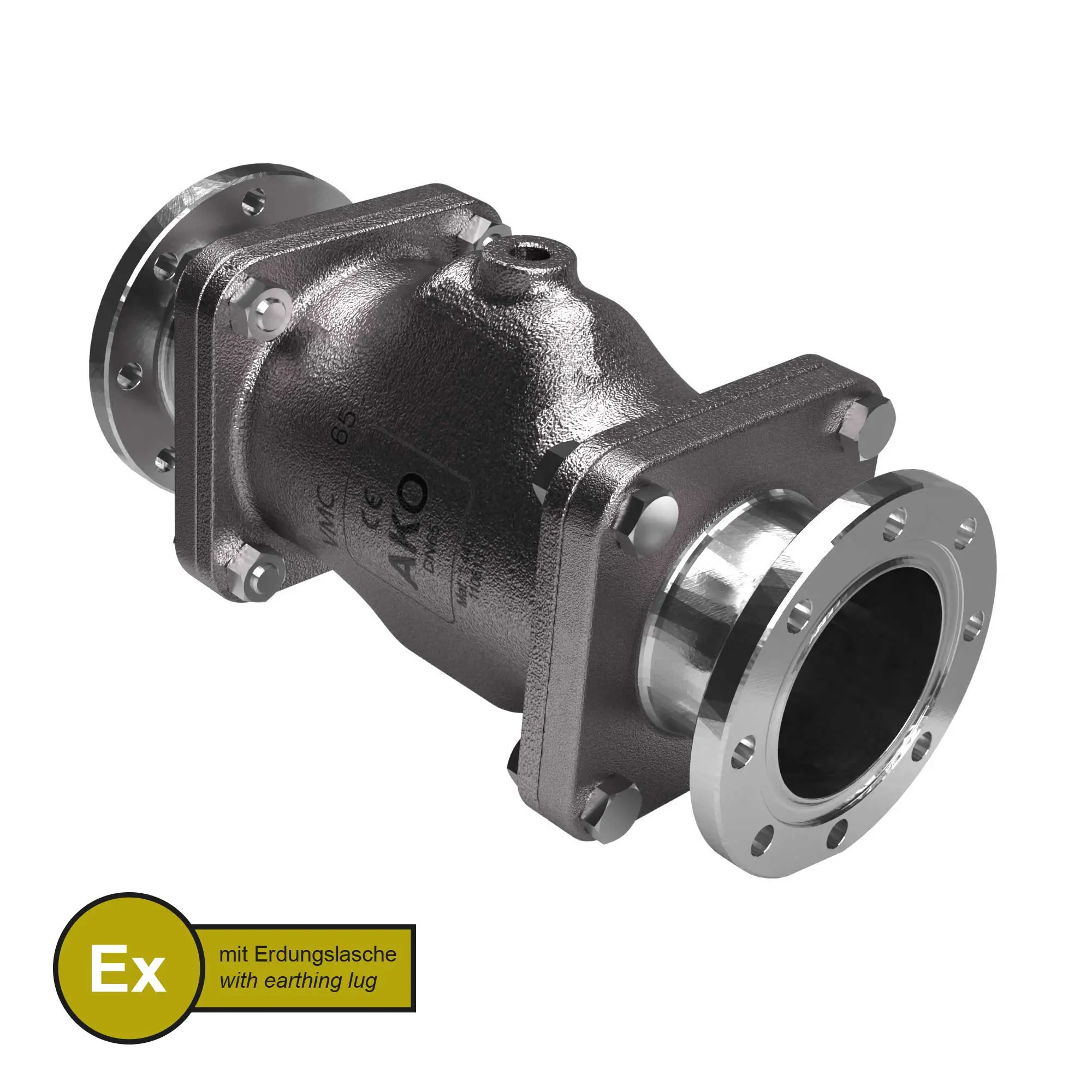 Produktfoto 1 von AKO Armaturen VMCX65.03SFLF.50RF.50, Pneumatisches Quetschventil