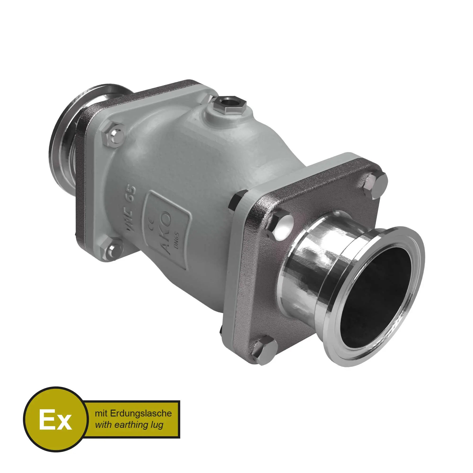 Produktfoto 1 von AKO Armaturen VMCX65.03LF.50RT.30LX, Pneumatisches Quetschventil