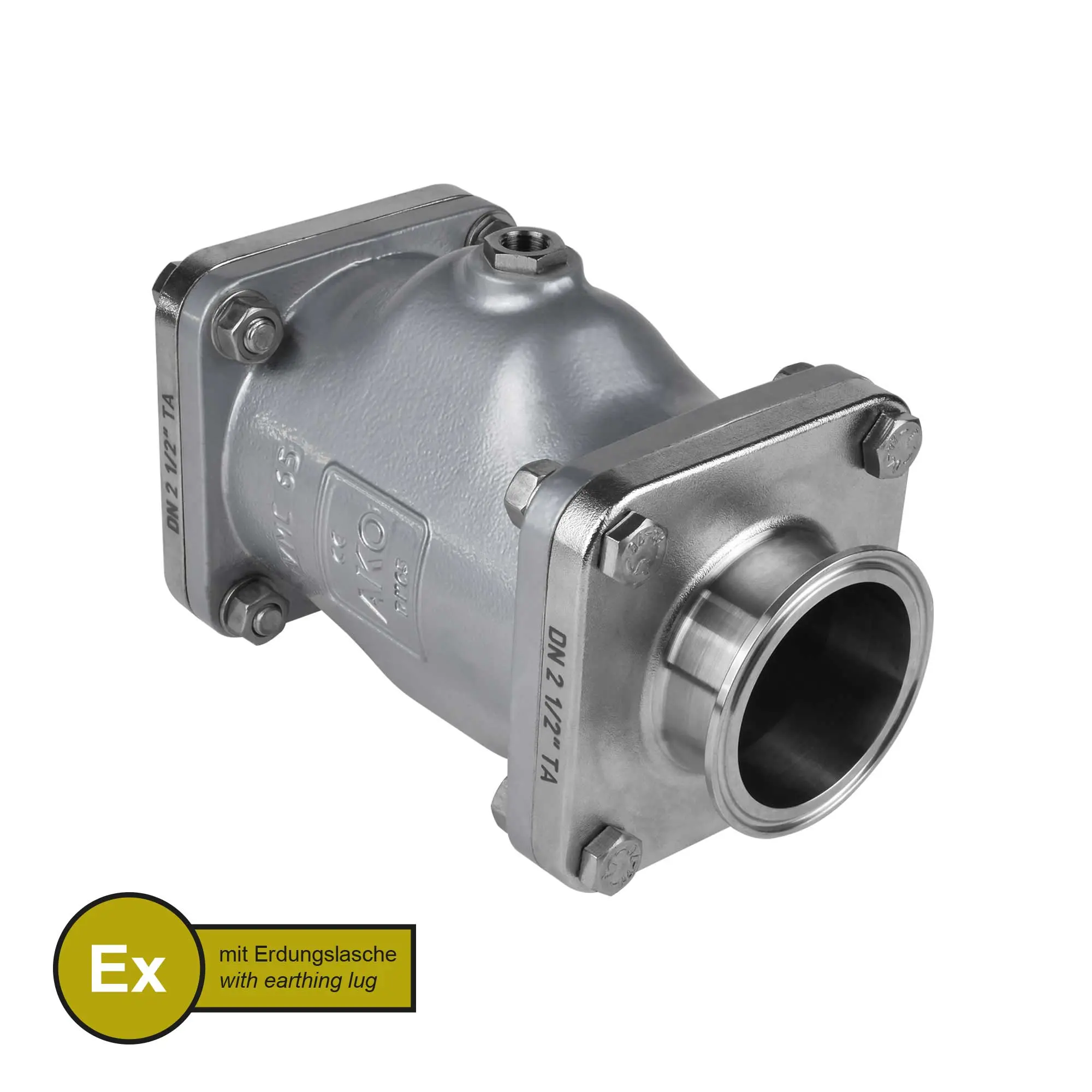 Produktfoto 1 von AKO Armaturen VMCX65.03LF.50TA.30LX, Pneumatisches Quetschventil