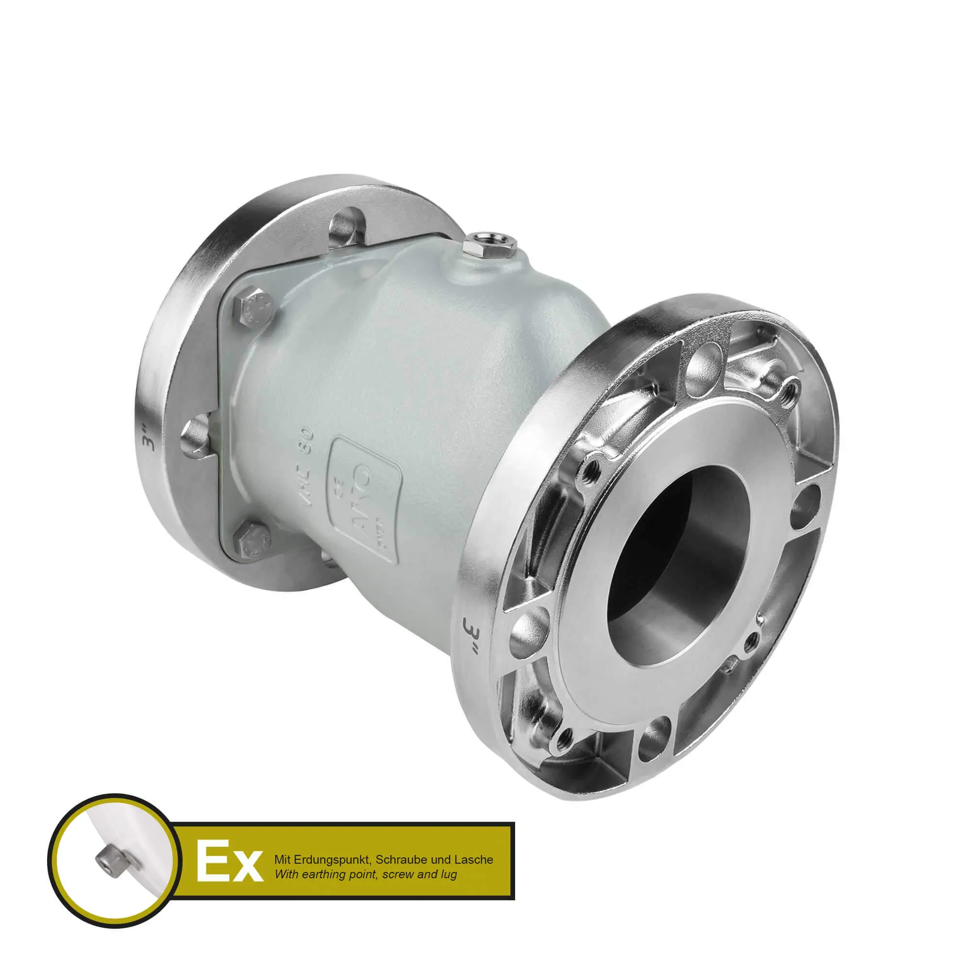 Produktfoto 1 von AKO Armaturen VMCX80.07LF.50FA.30LX, Pneumatisches Quetschventil
