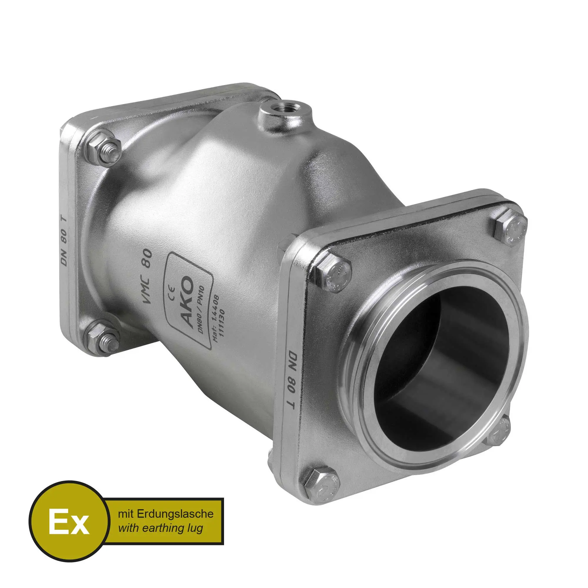 Produktfoto 1 von AKO Armaturen VMCX80.07LF.50T.50, Pneumatisches Quetschventil