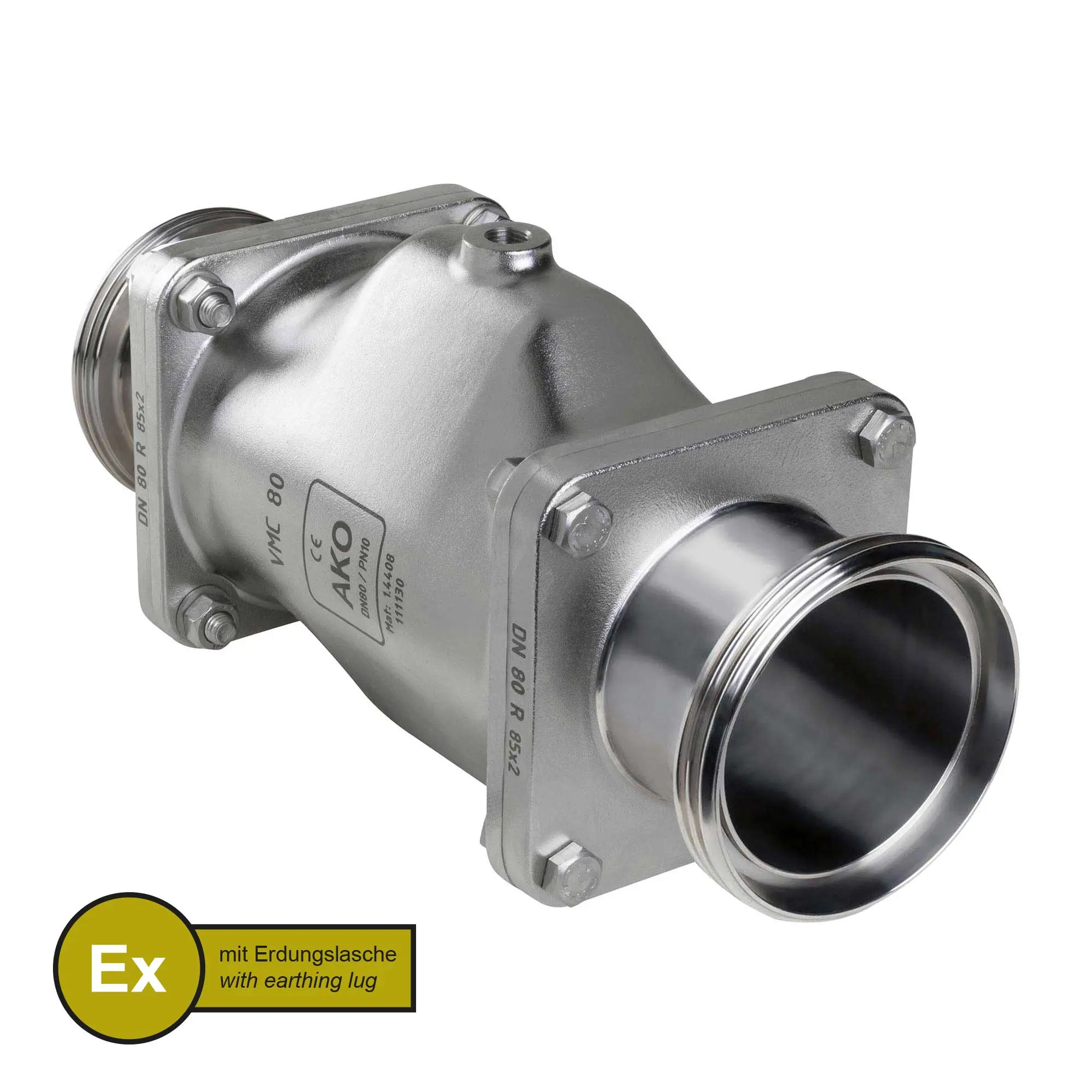 Produktfoto 1 von AKO Armaturen VMCX80.03SFLF.50M.50, Pneumatisches Quetschventil