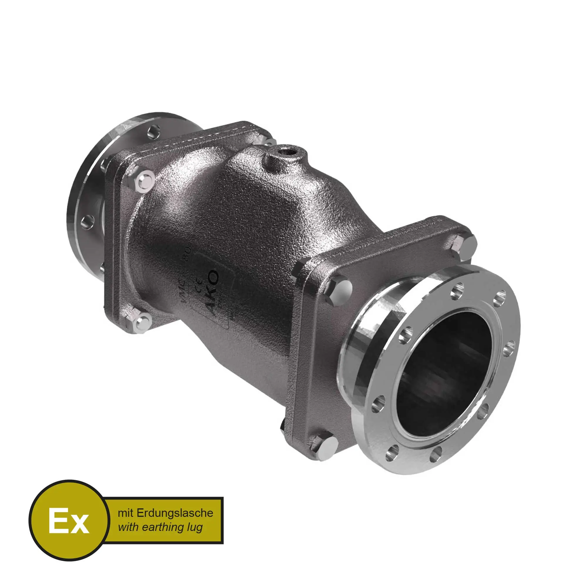 Produktfoto 1 von AKO Armaturen VMCX80.07LF.50RF.50, Pneumatisches Quetschventil