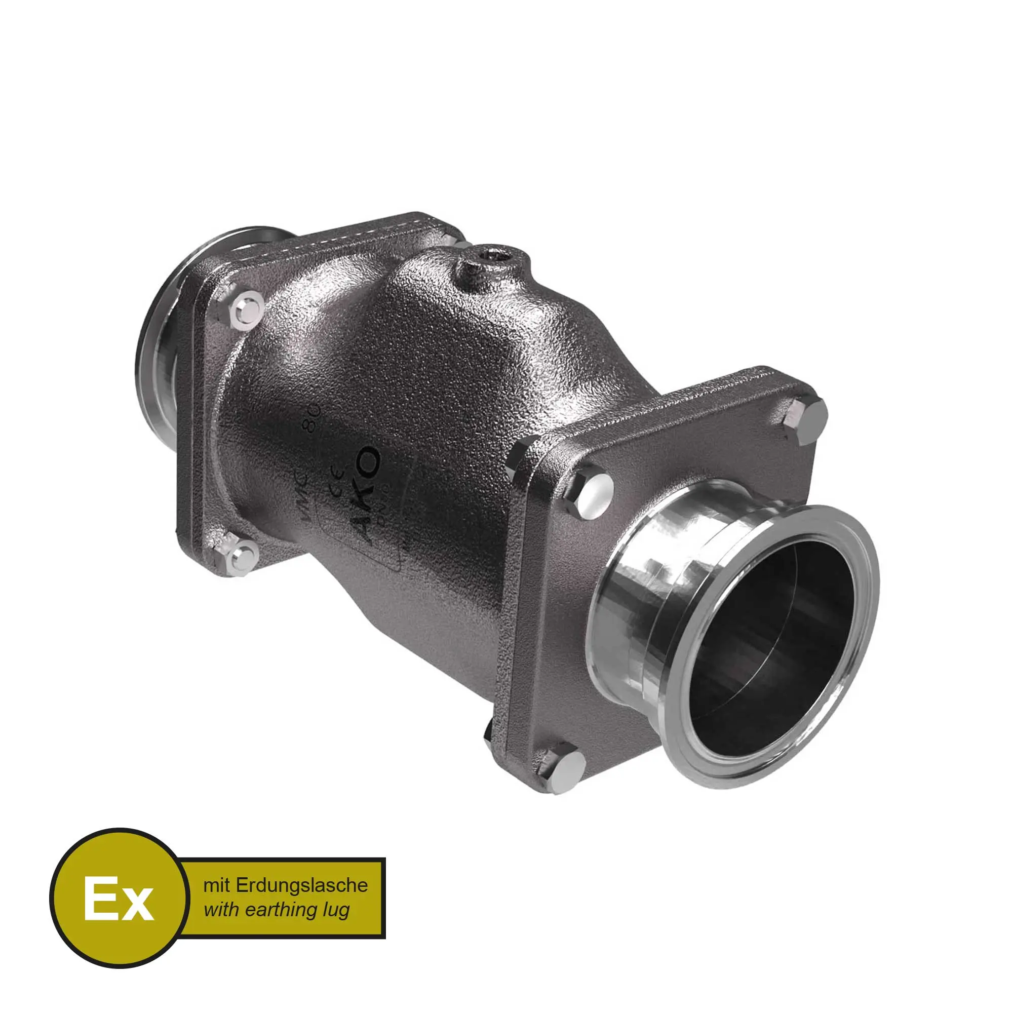 AKO Armaturen VMCX80.07LF.50RT.50, Pneumatisches Quetschventil